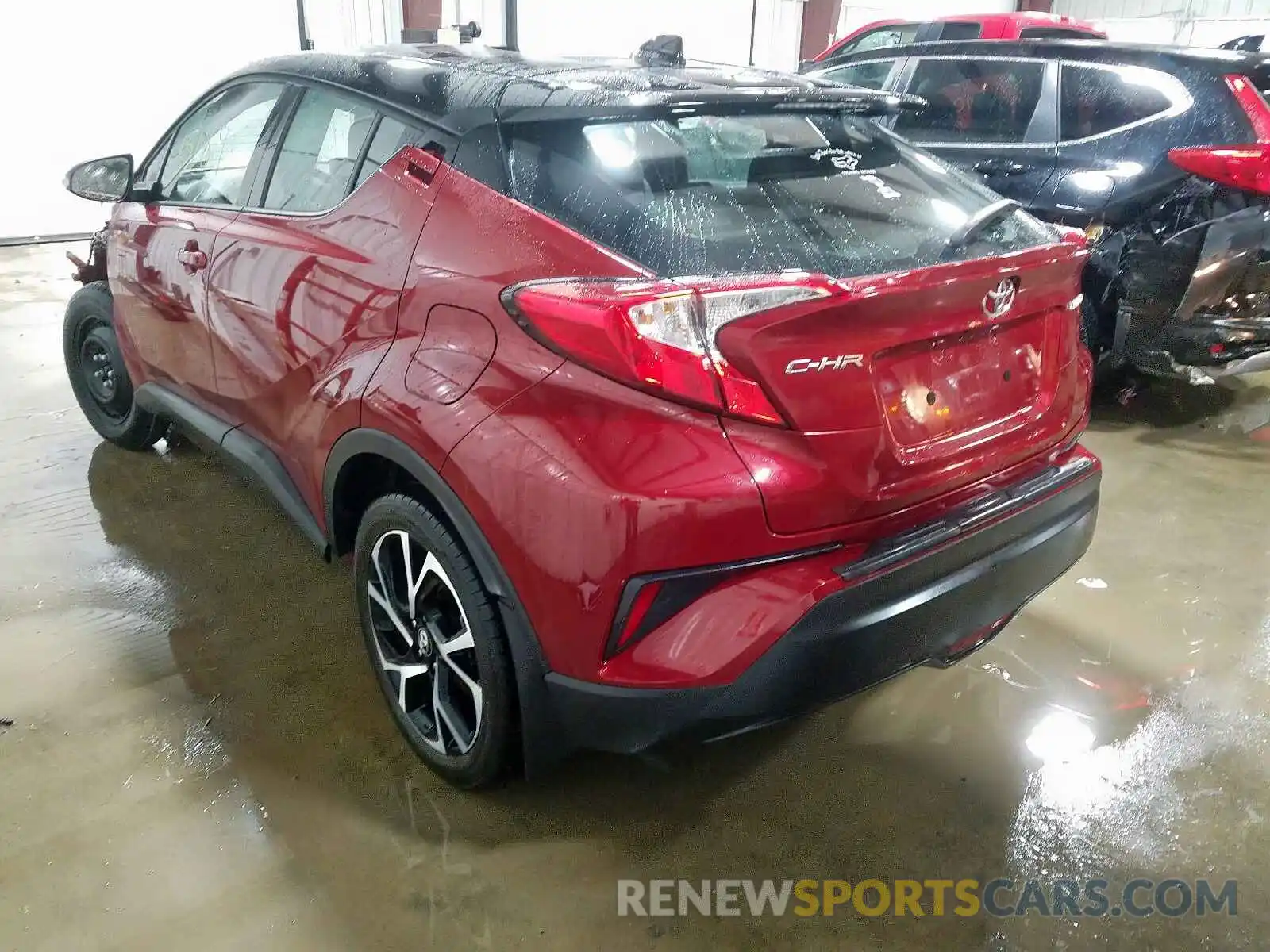 3 Photograph of a damaged car NMTKHMBX4KR076886 TOYOTA C-HR 2019