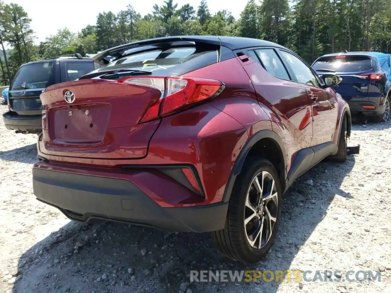 4 Photograph of a damaged car NMTKHMBX4KR077326 TOYOTA C-HR 2019