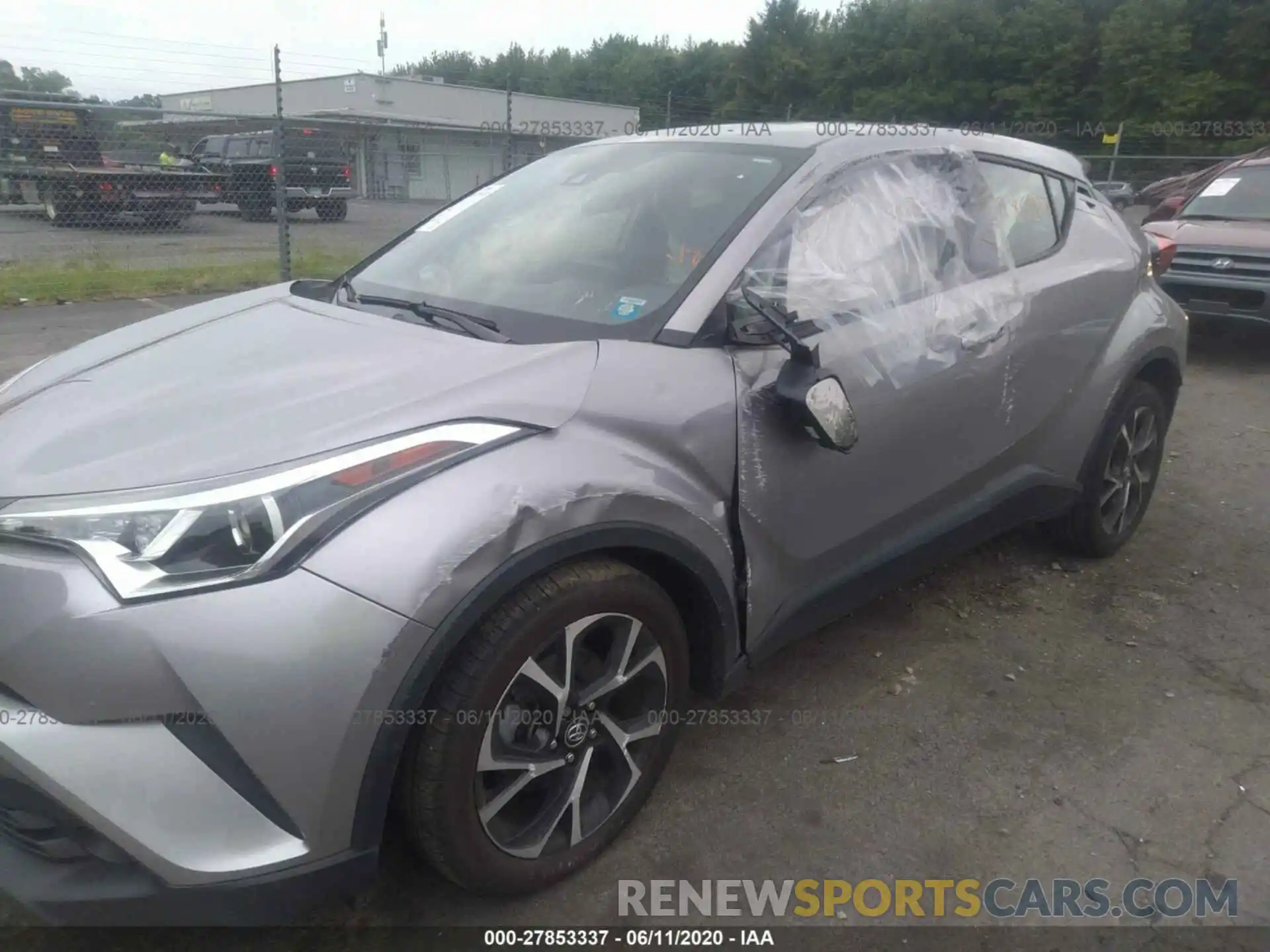 6 Фотография поврежденного автомобиля NMTKHMBX4KR077343 TOYOTA C-HR 2019