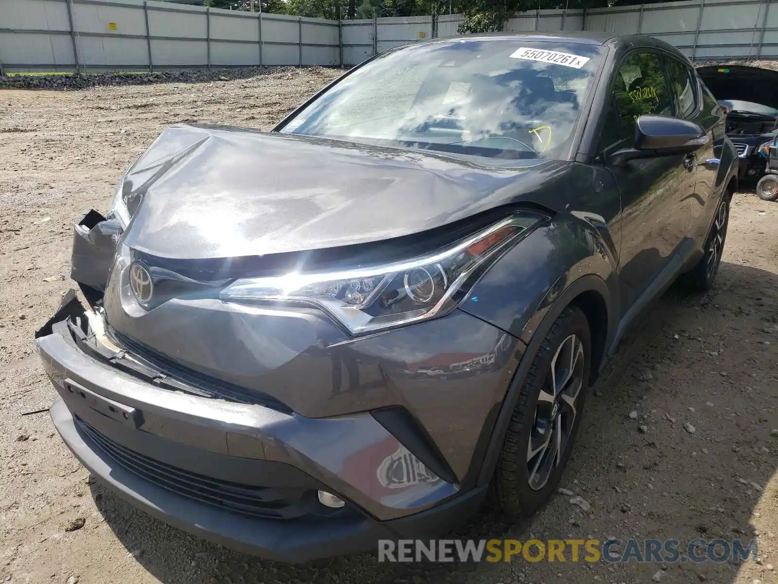 2 Фотография поврежденного автомобиля NMTKHMBX4KR077553 TOYOTA C-HR 2019