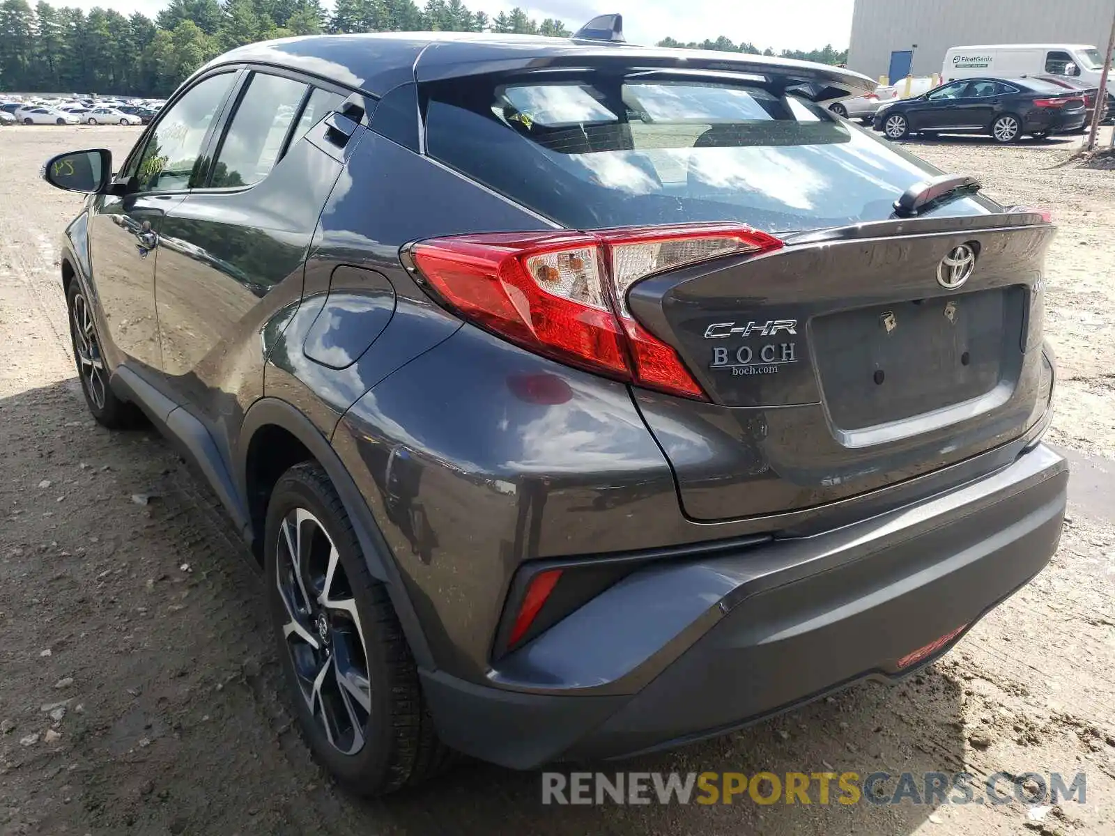 3 Photograph of a damaged car NMTKHMBX4KR077553 TOYOTA C-HR 2019