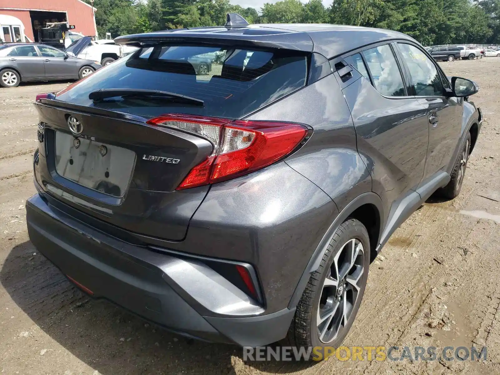 4 Photograph of a damaged car NMTKHMBX4KR077553 TOYOTA C-HR 2019