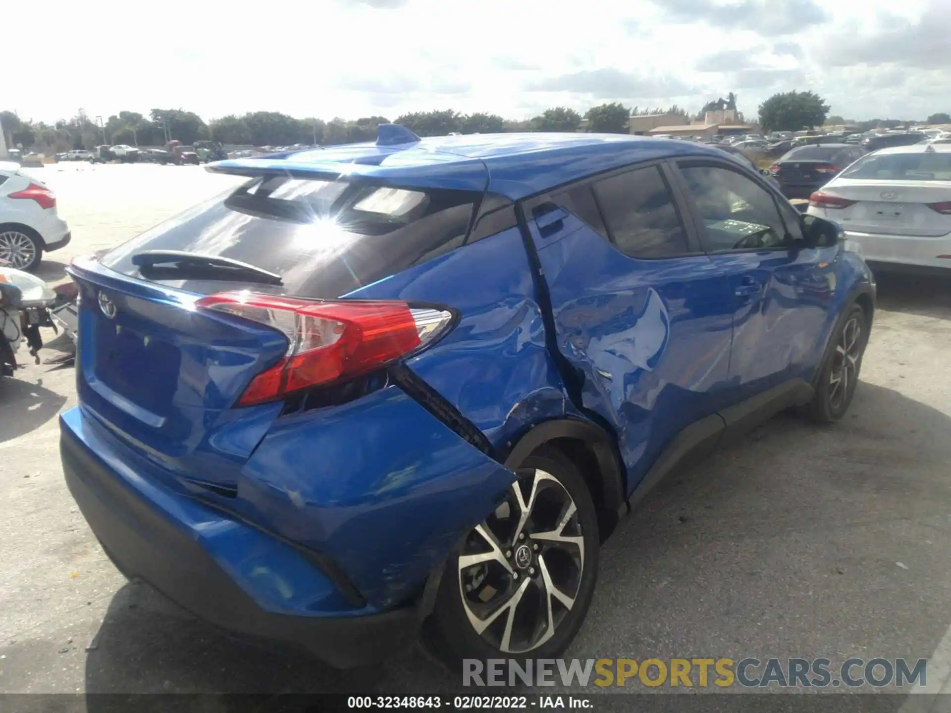 6 Photograph of a damaged car NMTKHMBX4KR077875 TOYOTA C-HR 2019