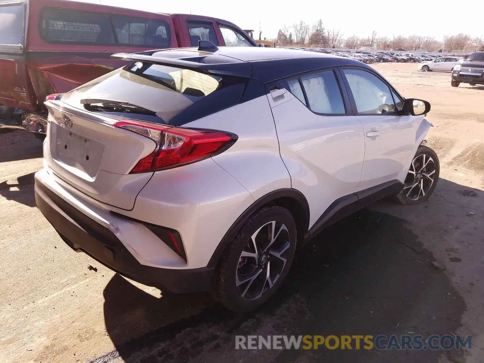 4 Photograph of a damaged car NMTKHMBX4KR080663 TOYOTA C-HR 2019