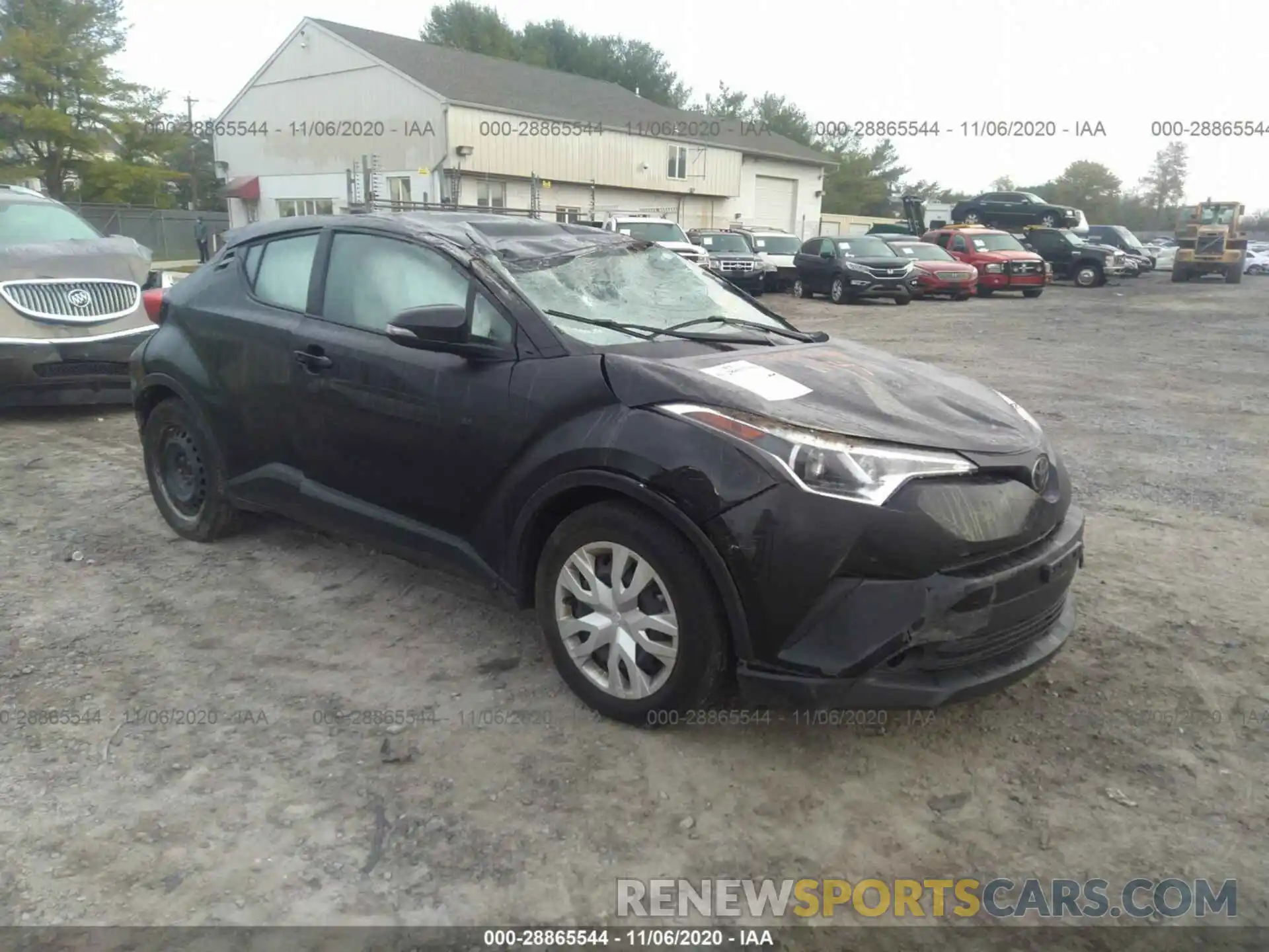 1 Photograph of a damaged car NMTKHMBX4KR081912 TOYOTA C-HR 2019