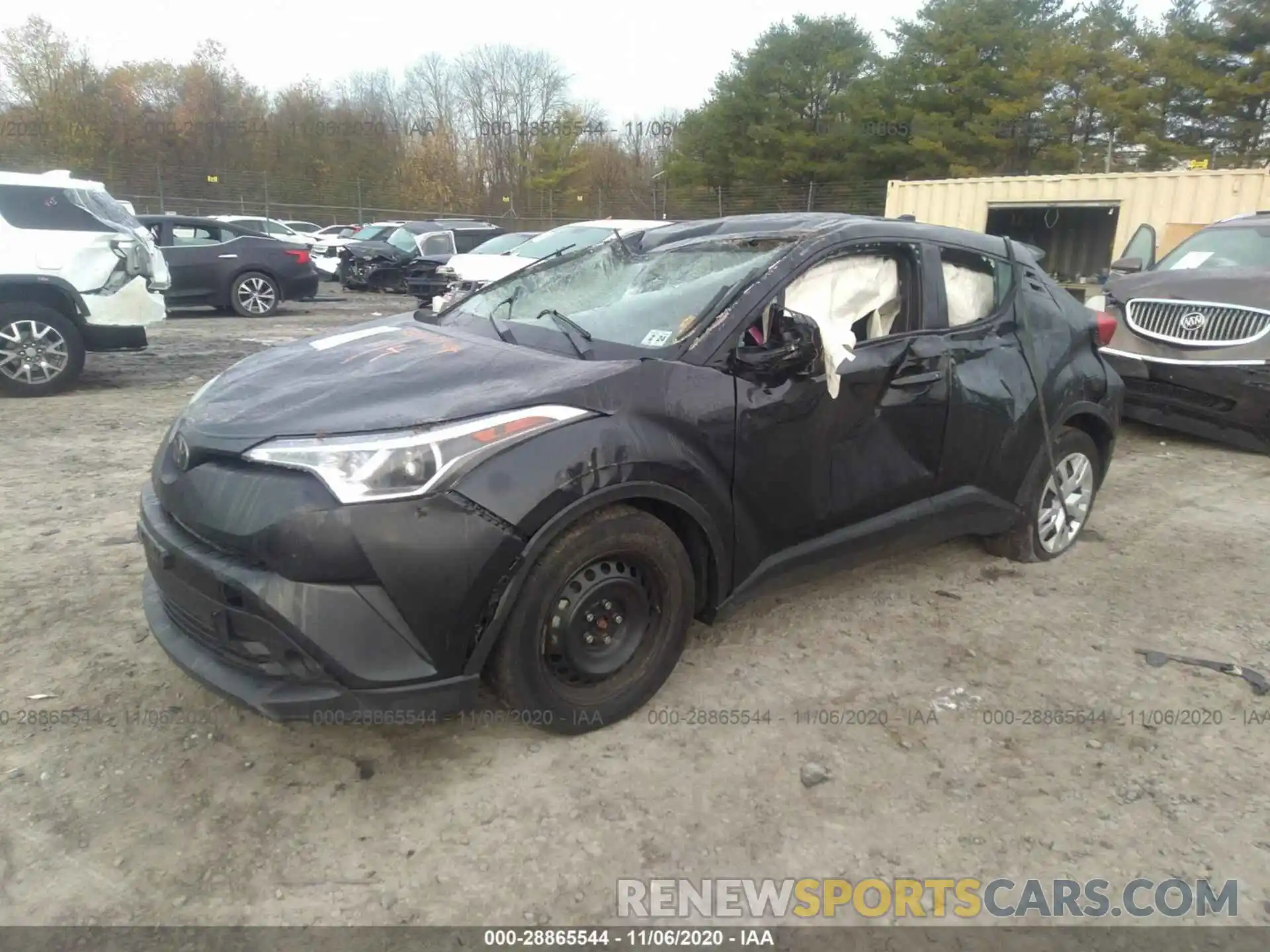 2 Photograph of a damaged car NMTKHMBX4KR081912 TOYOTA C-HR 2019