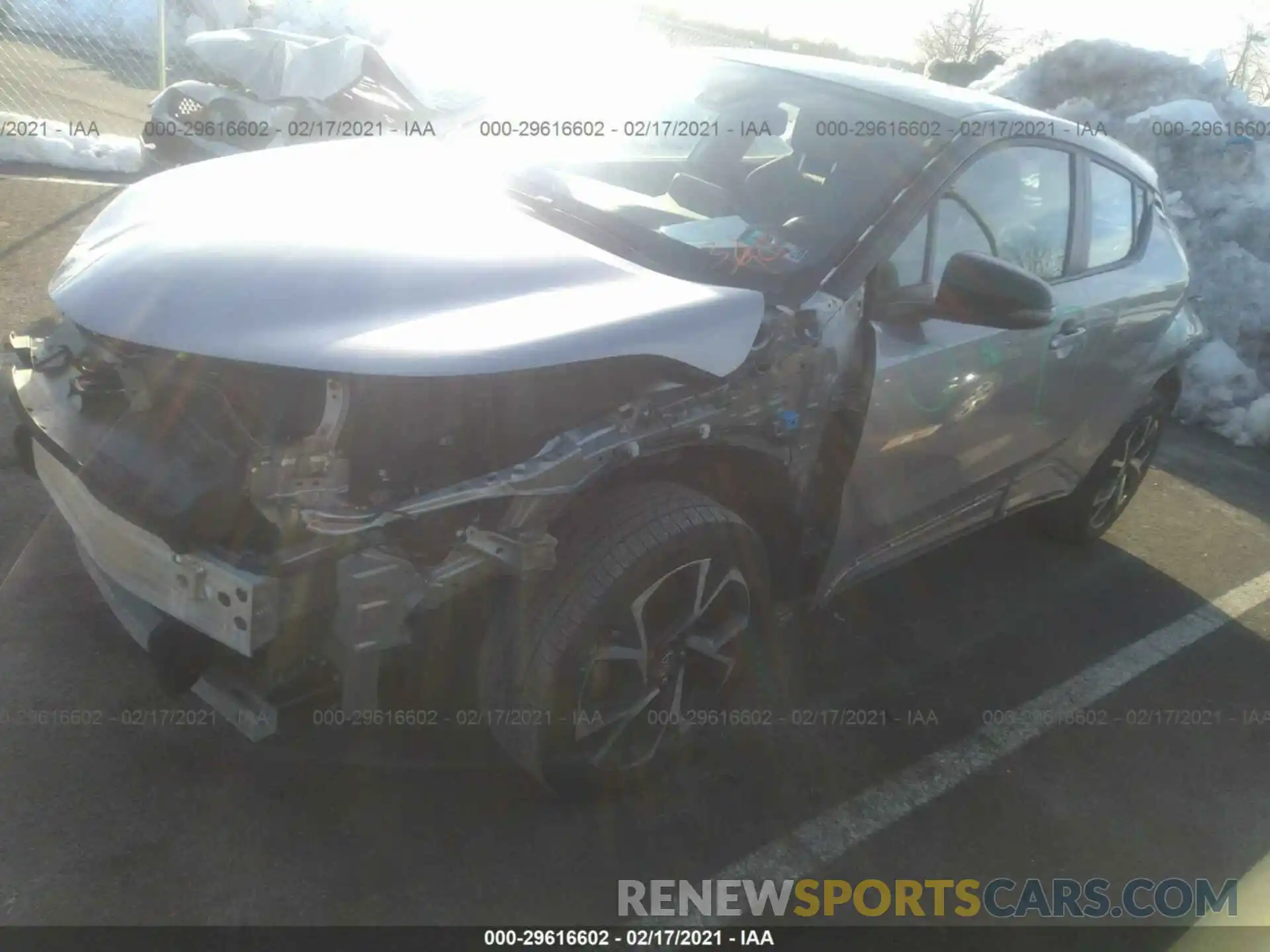 2 Photograph of a damaged car NMTKHMBX4KR082588 TOYOTA C-HR 2019