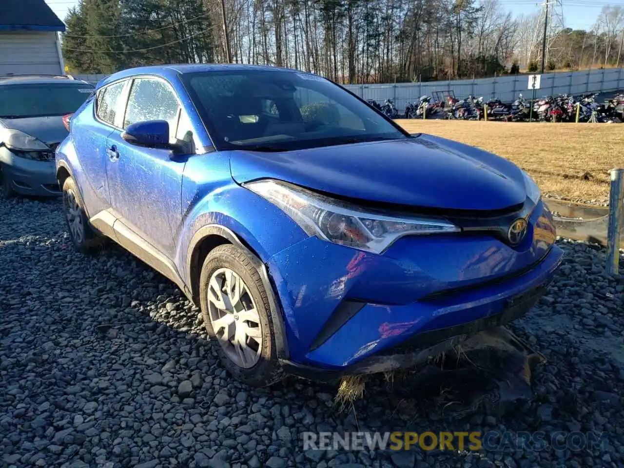 1 Photograph of a damaged car NMTKHMBX4KR082722 TOYOTA C-HR 2019