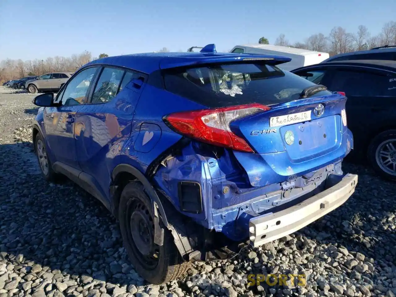 3 Photograph of a damaged car NMTKHMBX4KR082722 TOYOTA C-HR 2019