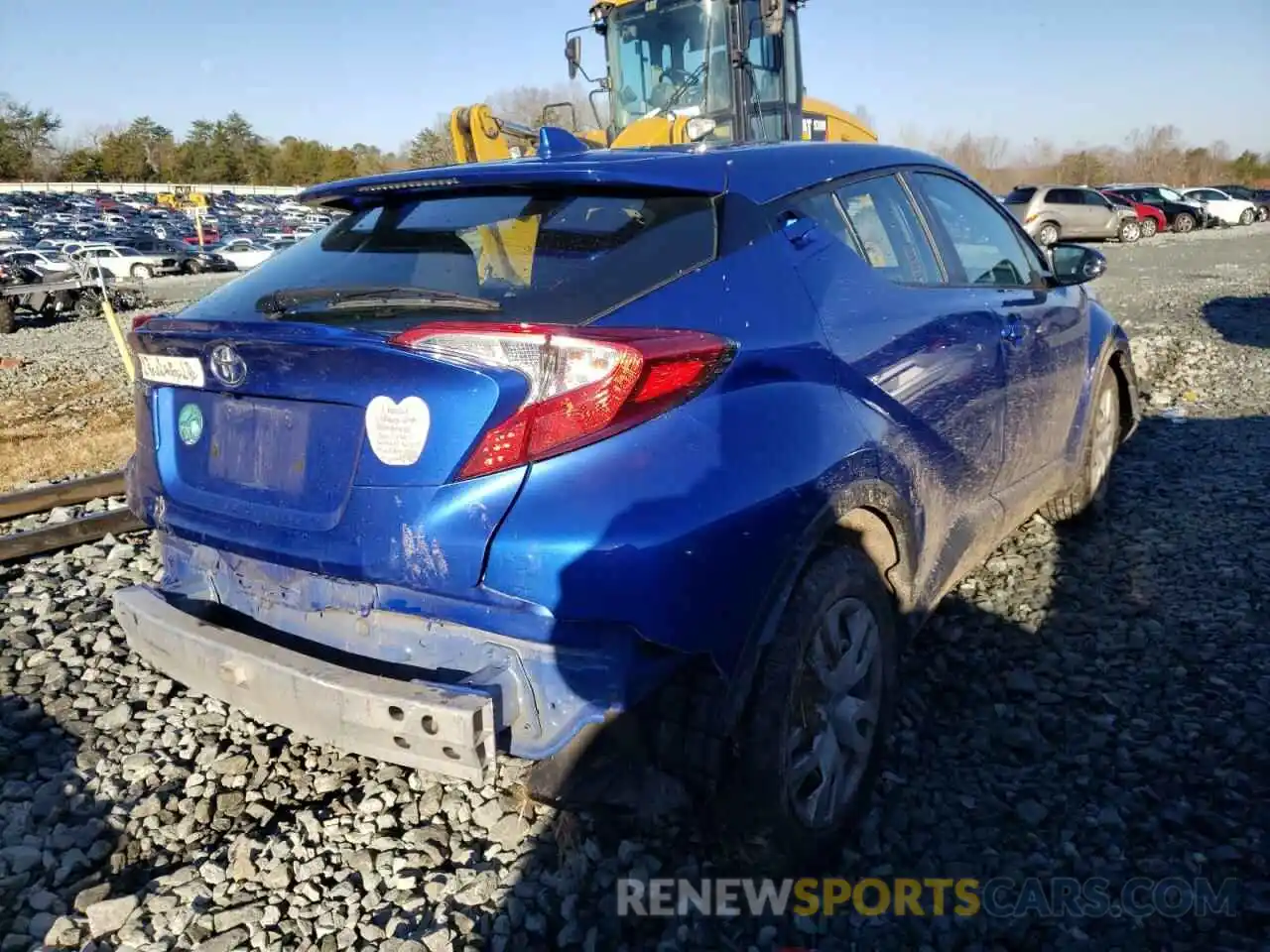 4 Photograph of a damaged car NMTKHMBX4KR082722 TOYOTA C-HR 2019