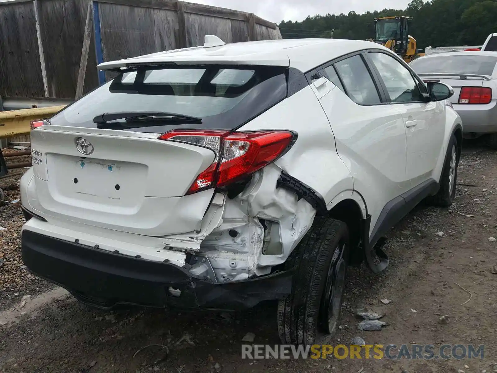 4 Photograph of a damaged car NMTKHMBX4KR082784 TOYOTA C-HR 2019