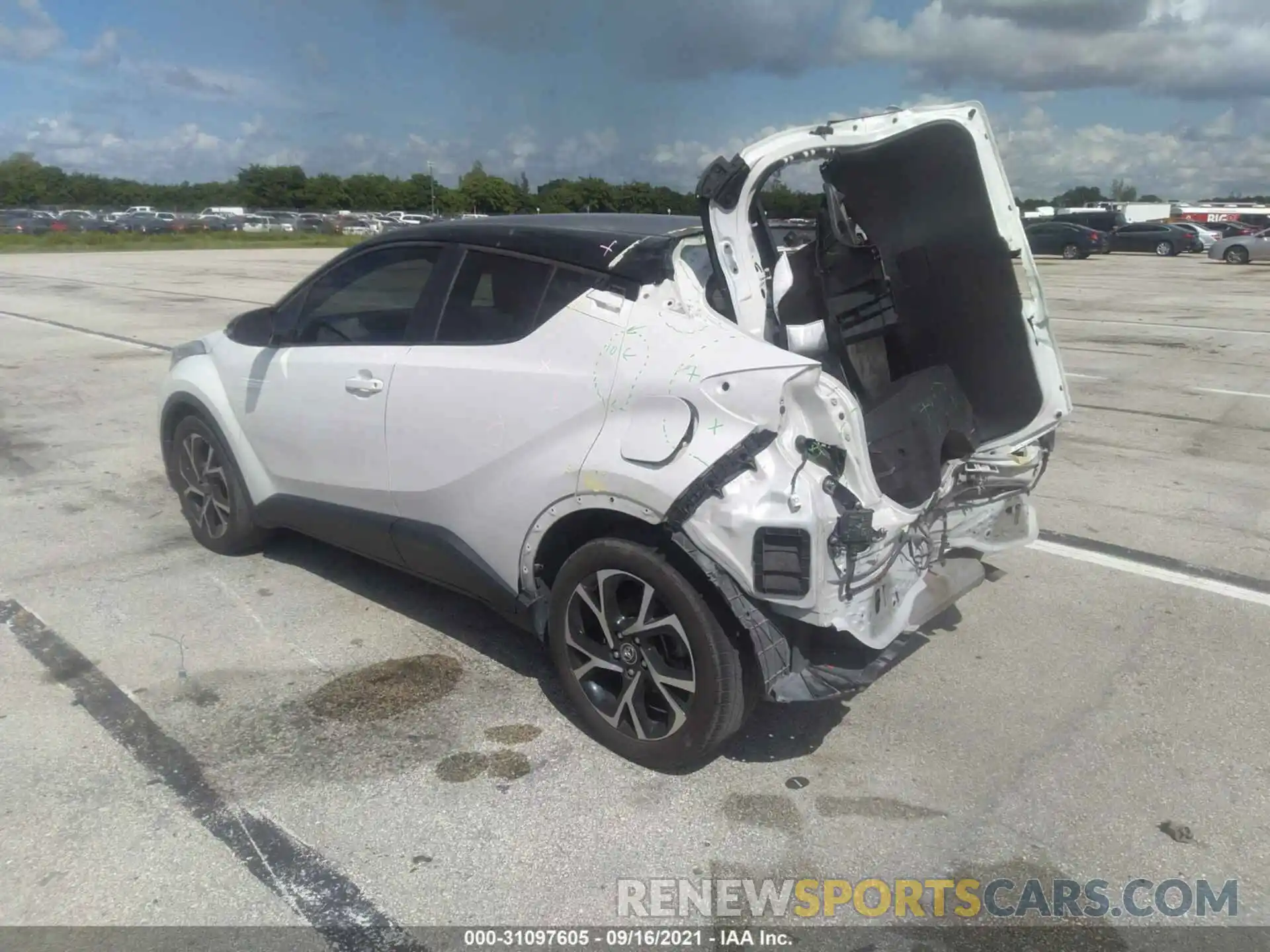 3 Photograph of a damaged car NMTKHMBX4KR083336 TOYOTA C-HR 2019