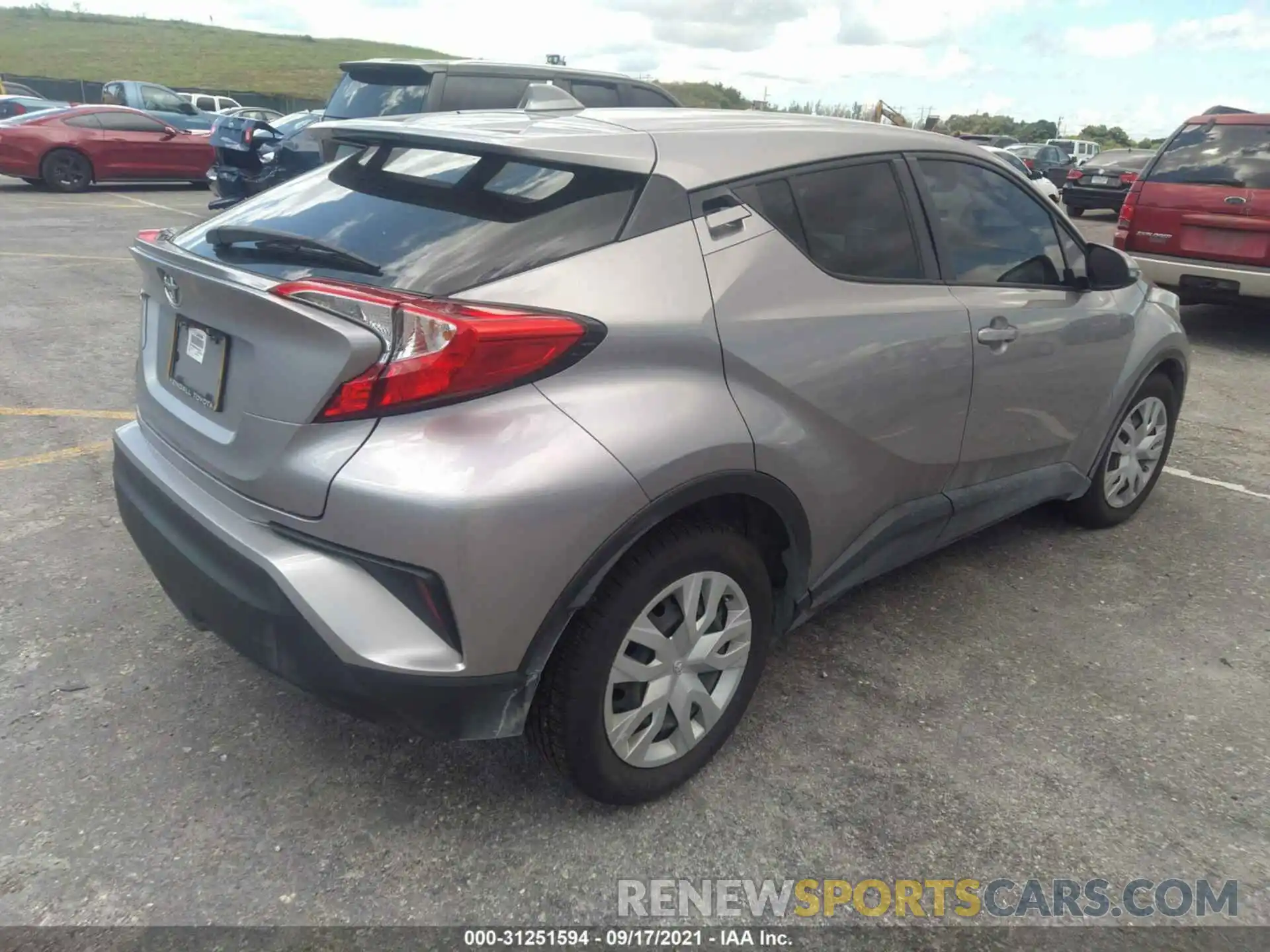 4 Photograph of a damaged car NMTKHMBX4KR083594 TOYOTA C-HR 2019