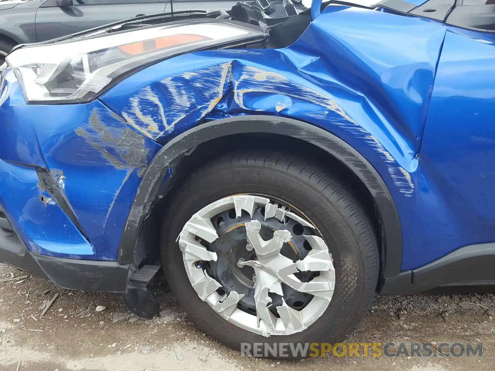 9 Photograph of a damaged car NMTKHMBX4KR084714 TOYOTA C-HR 2019