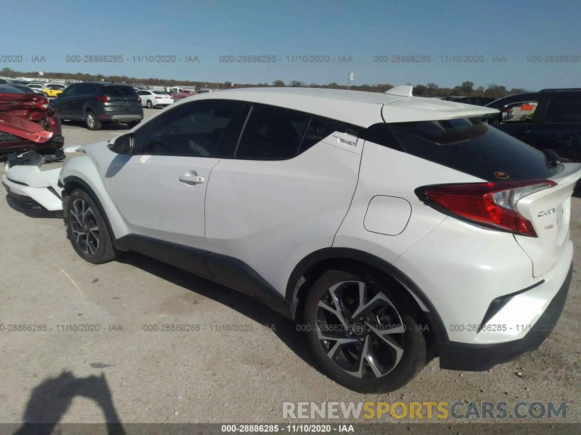 3 Photograph of a damaged car NMTKHMBX4KR086141 TOYOTA C-HR 2019