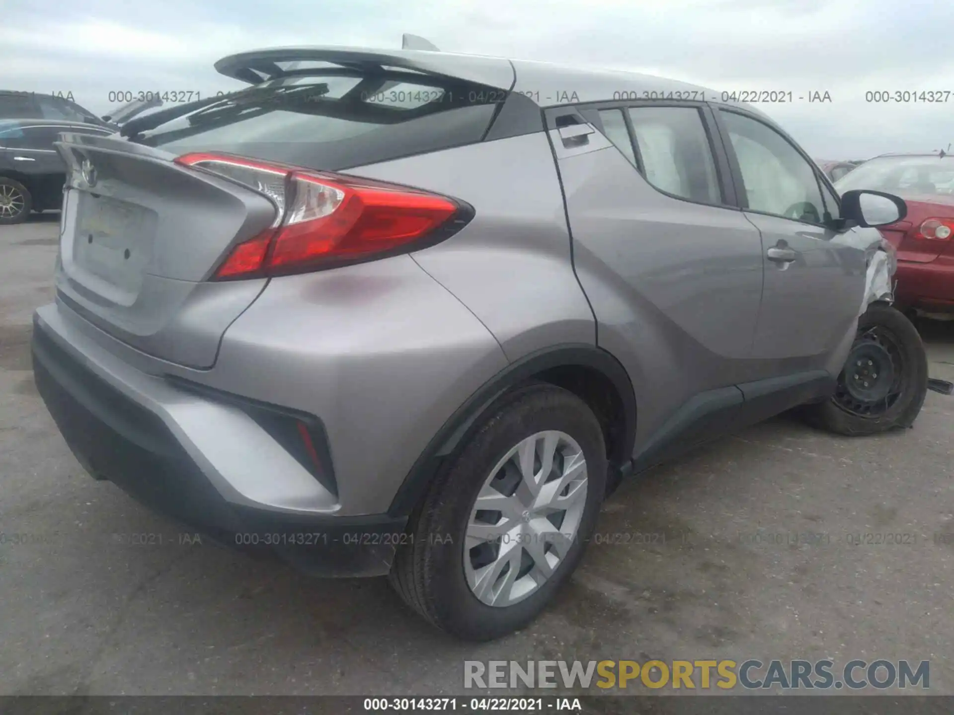 4 Photograph of a damaged car NMTKHMBX4KR086768 TOYOTA C-HR 2019