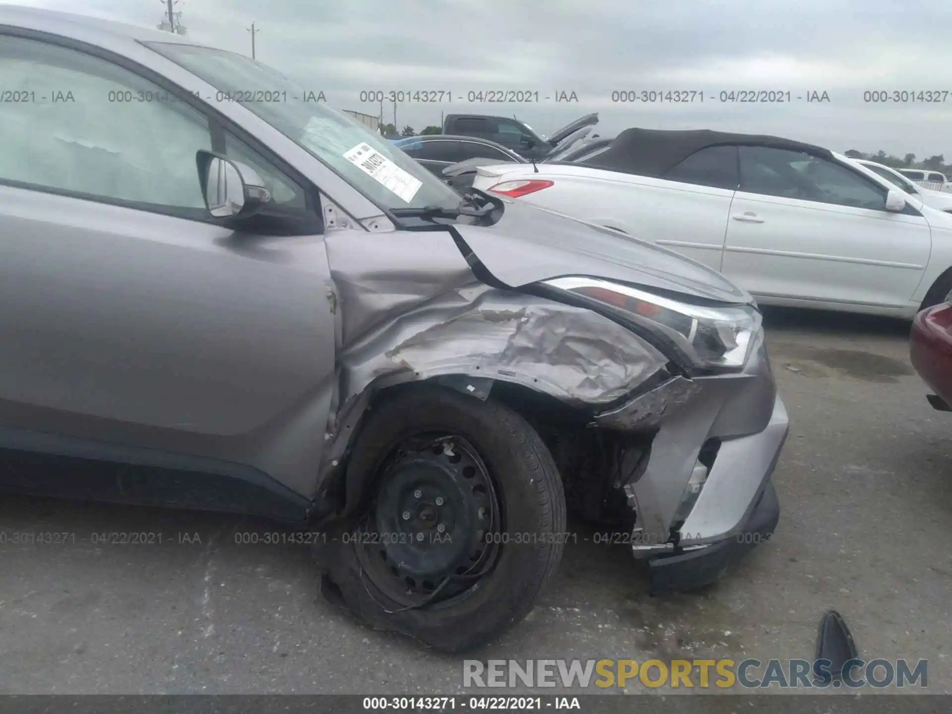 6 Photograph of a damaged car NMTKHMBX4KR086768 TOYOTA C-HR 2019