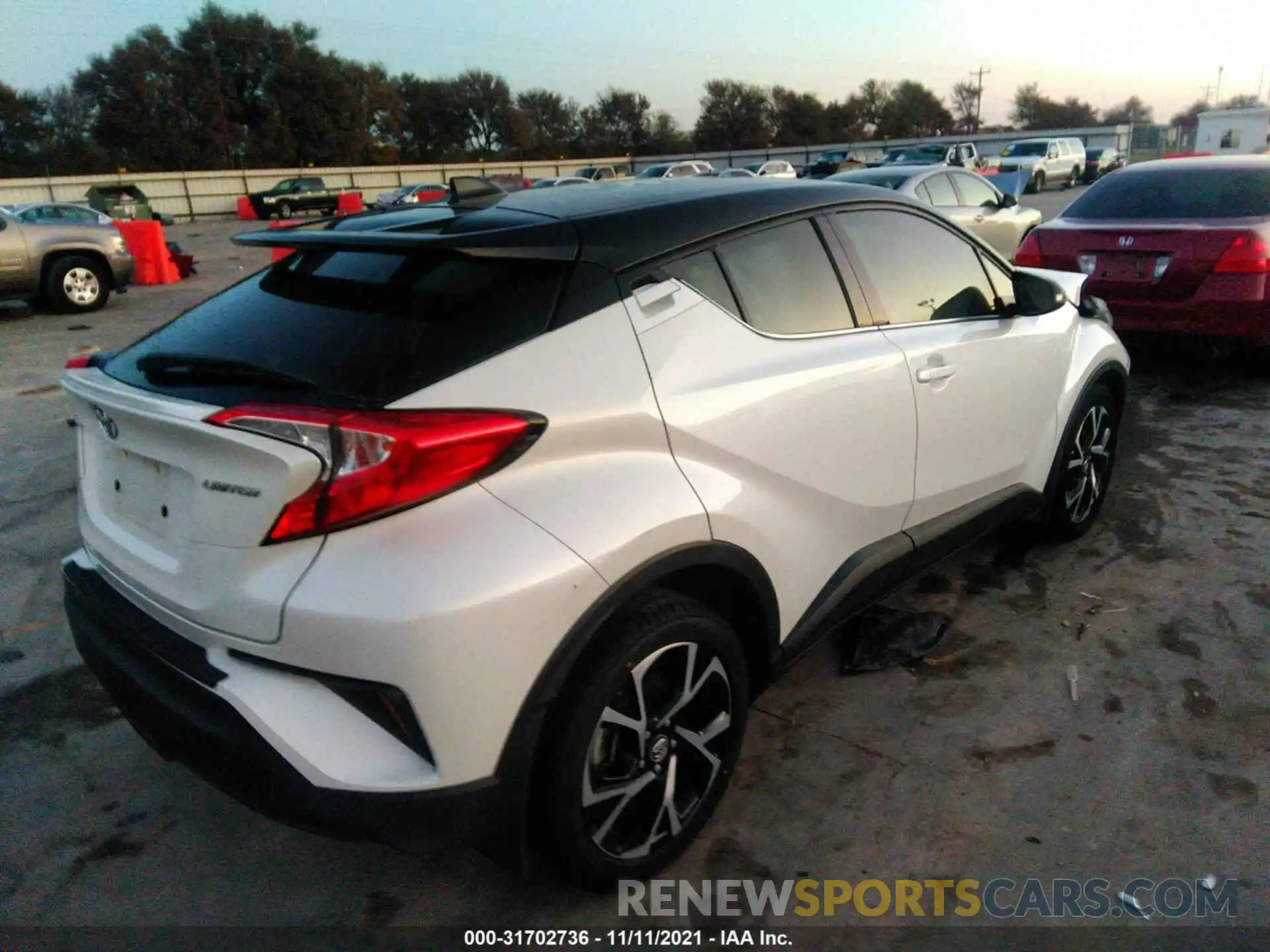 4 Photograph of a damaged car NMTKHMBX4KR086849 TOYOTA C-HR 2019