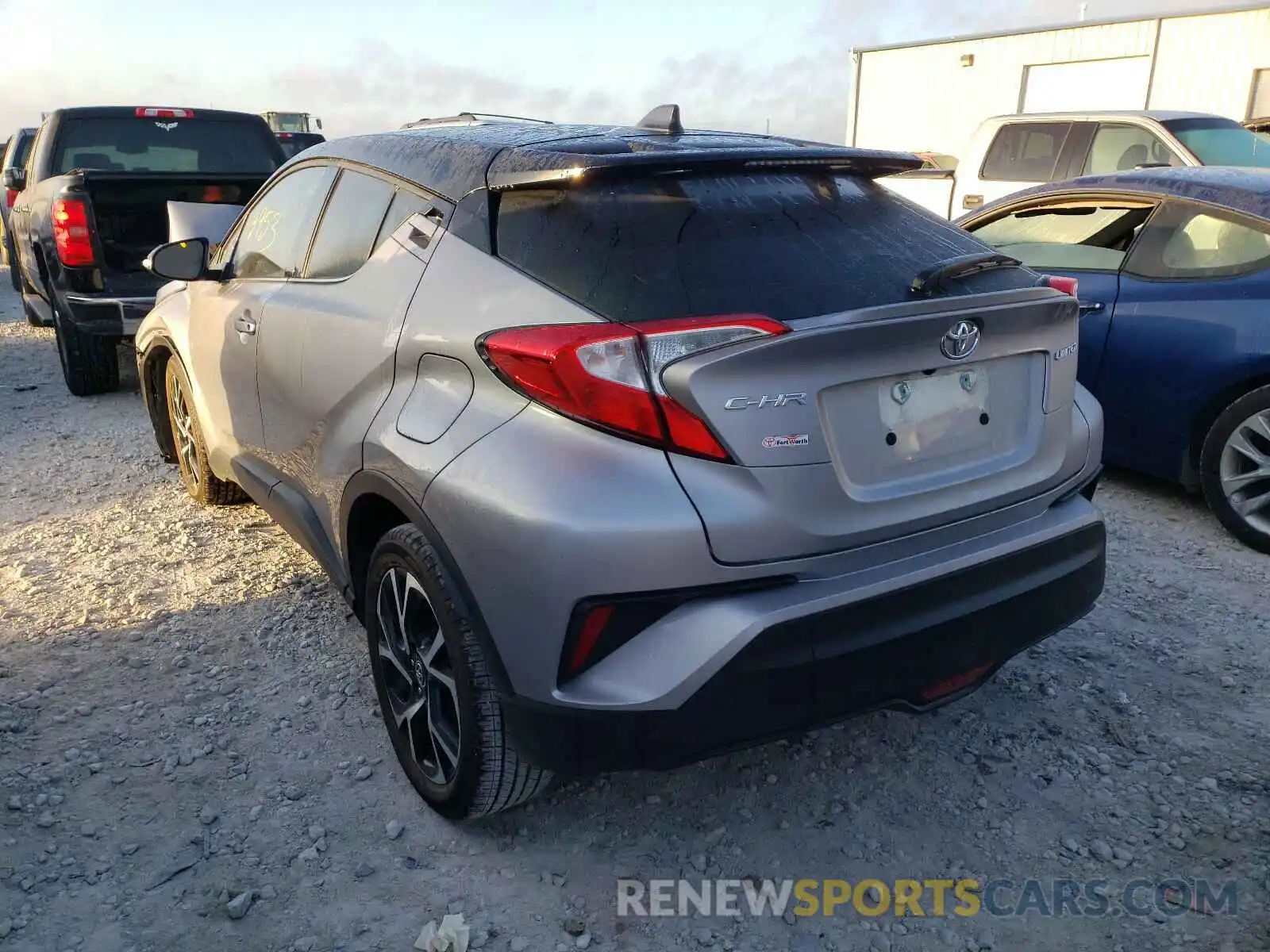 3 Photograph of a damaged car NMTKHMBX4KR087029 TOYOTA C-HR 2019