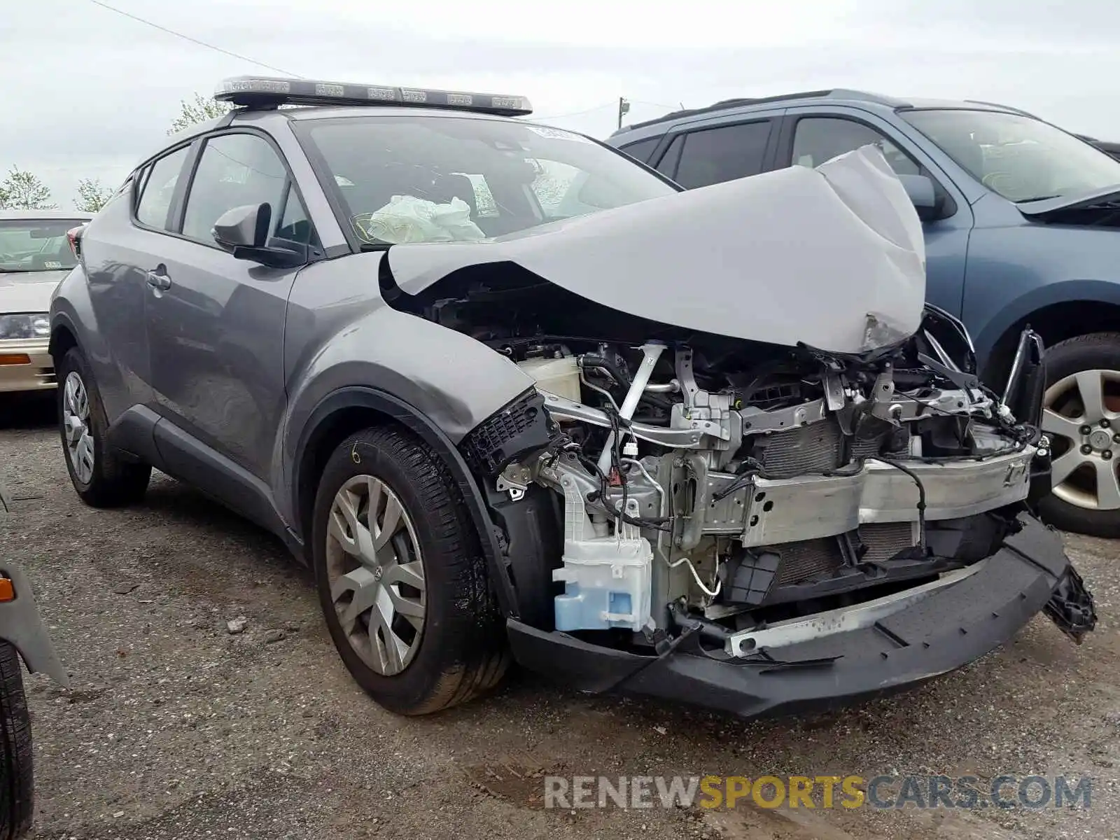 1 Photograph of a damaged car NMTKHMBX4KR088276 TOYOTA C-HR 2019