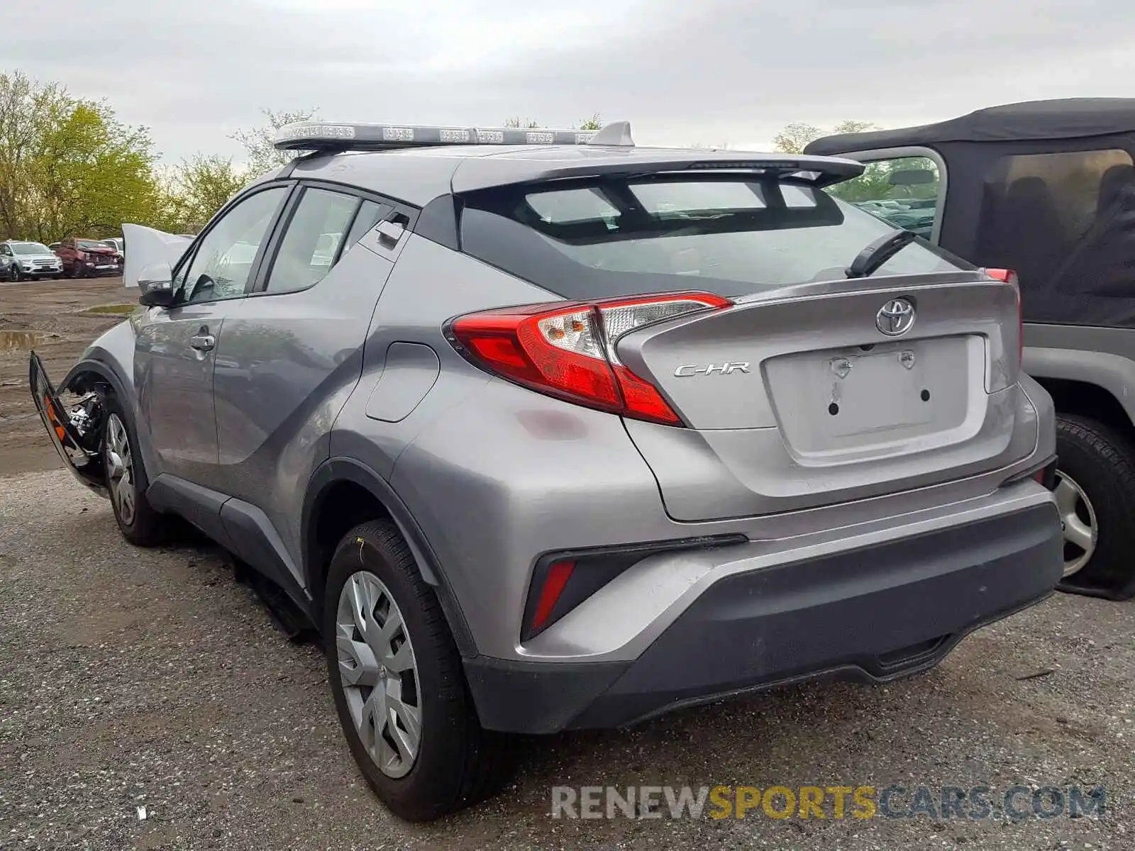 3 Photograph of a damaged car NMTKHMBX4KR088276 TOYOTA C-HR 2019