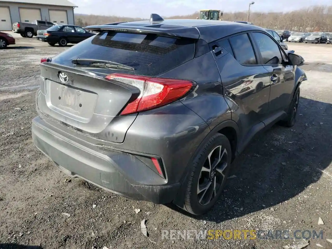 4 Photograph of a damaged car NMTKHMBX4KR088391 TOYOTA C-HR 2019