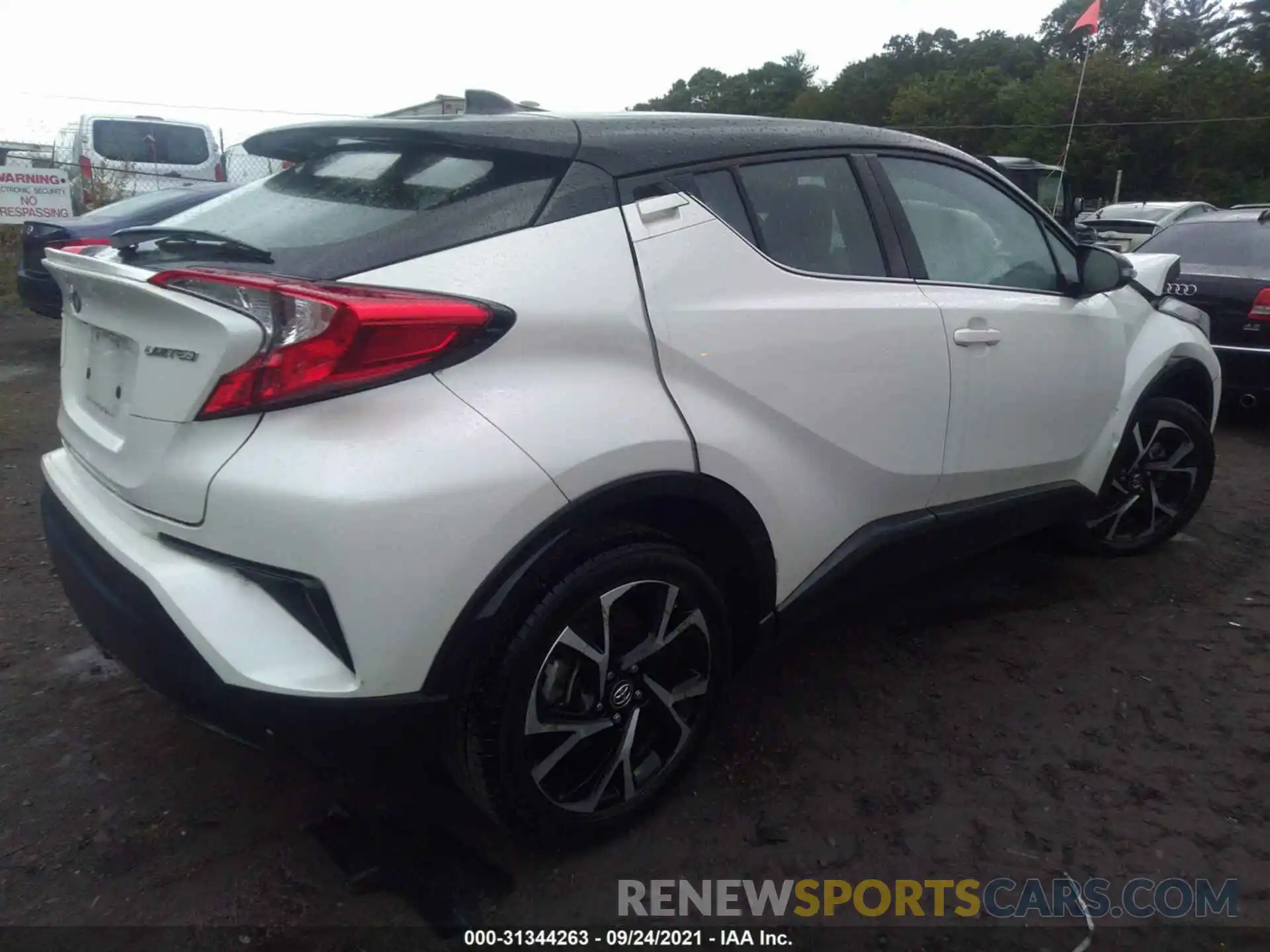 4 Photograph of a damaged car NMTKHMBX4KR088925 TOYOTA C-HR 2019