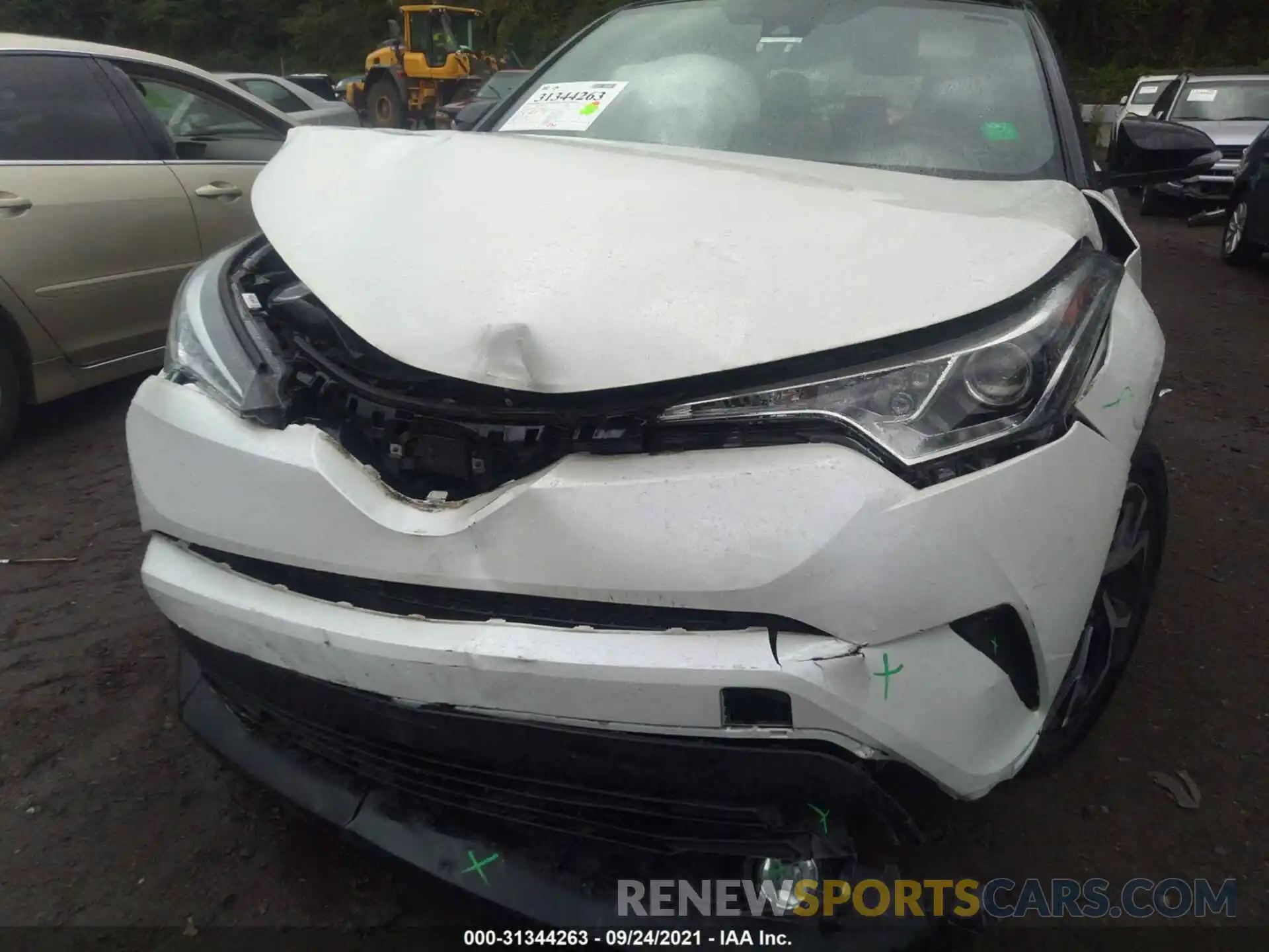 6 Photograph of a damaged car NMTKHMBX4KR088925 TOYOTA C-HR 2019