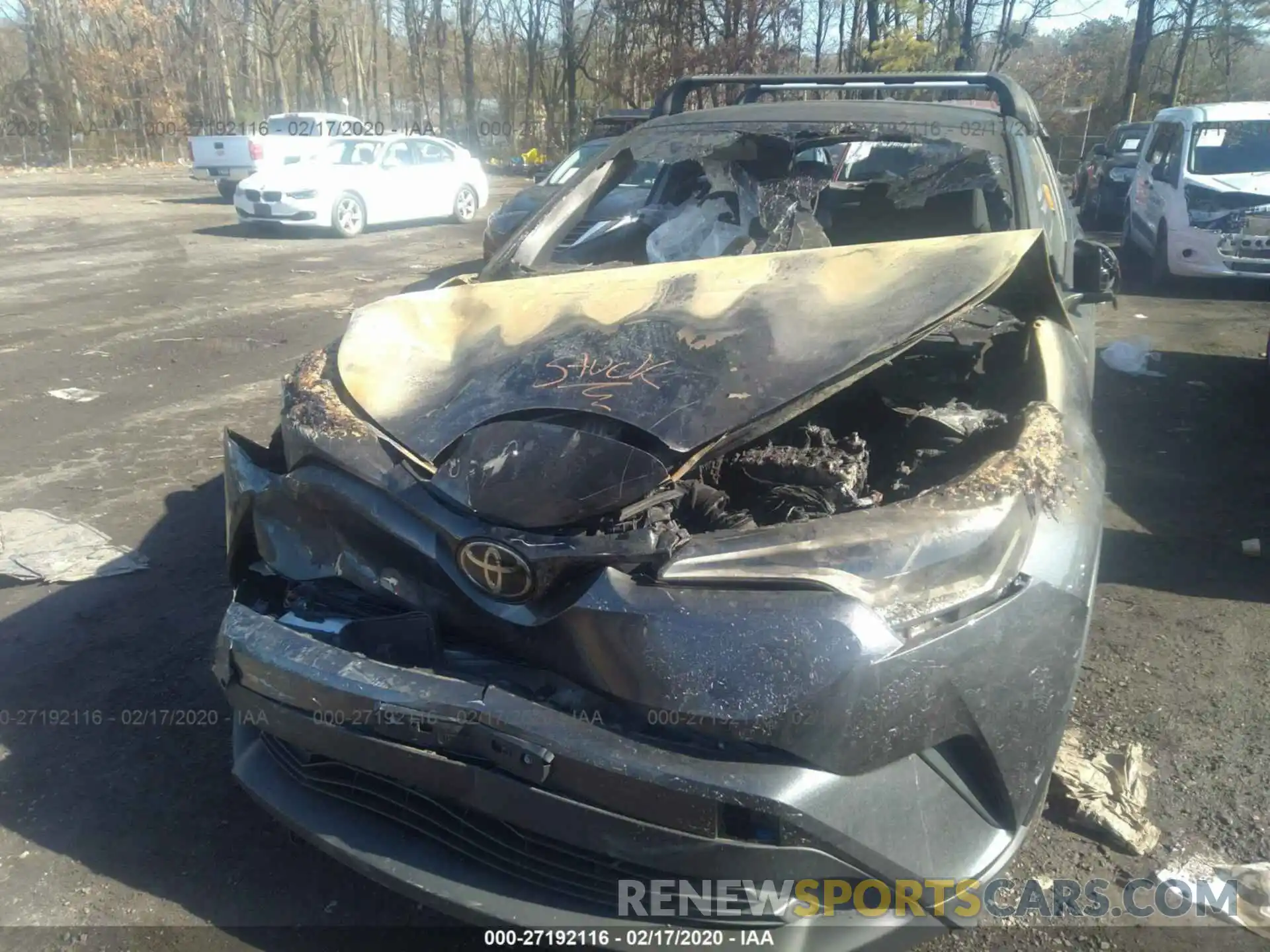 6 Photograph of a damaged car NMTKHMBX4KR090027 TOYOTA C-HR 2019