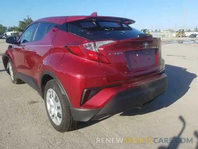 3 Photograph of a damaged car NMTKHMBX4KR090366 TOYOTA C-HR 2019