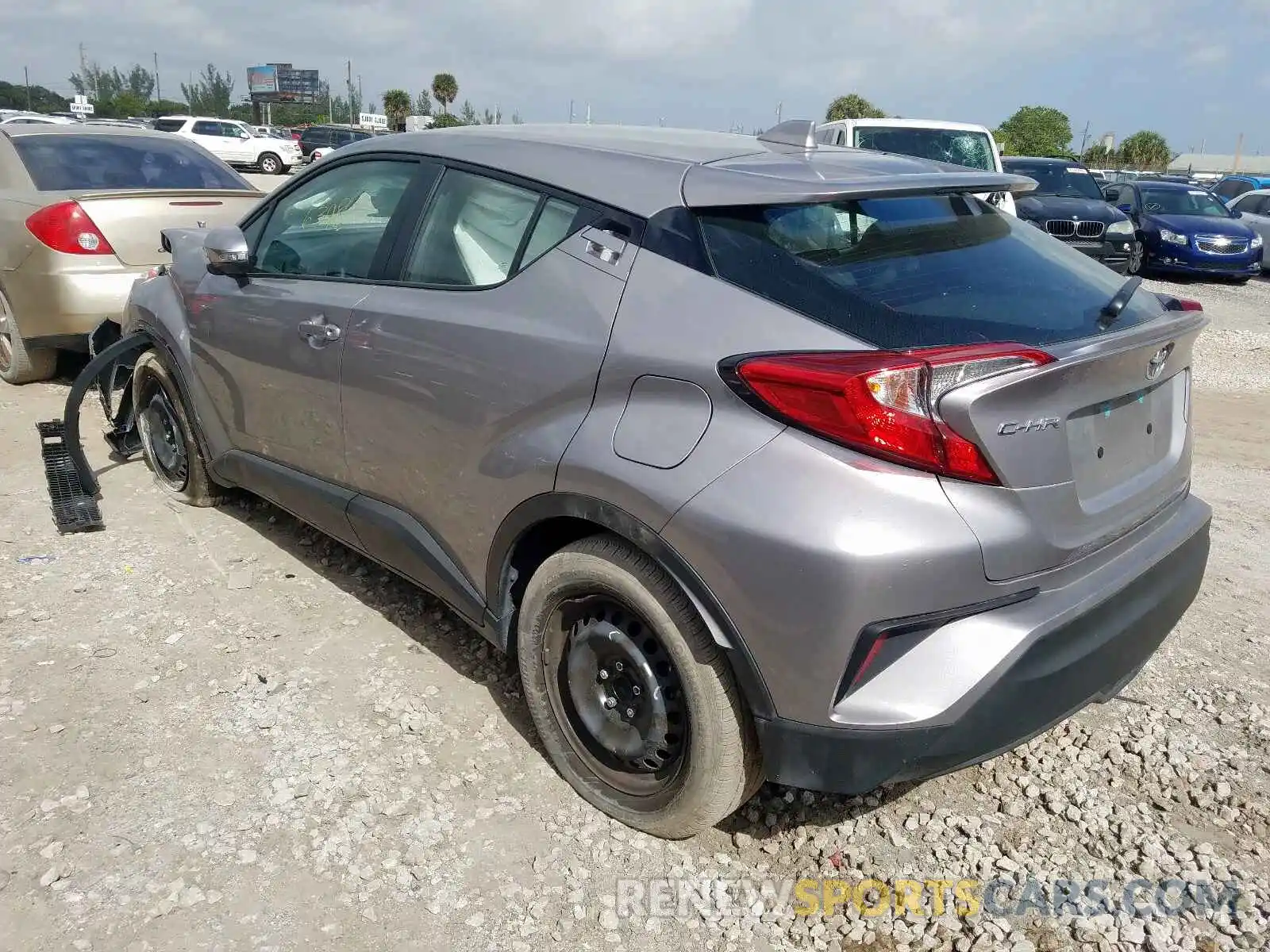 3 Photograph of a damaged car NMTKHMBX4KR091176 TOYOTA C-HR 2019