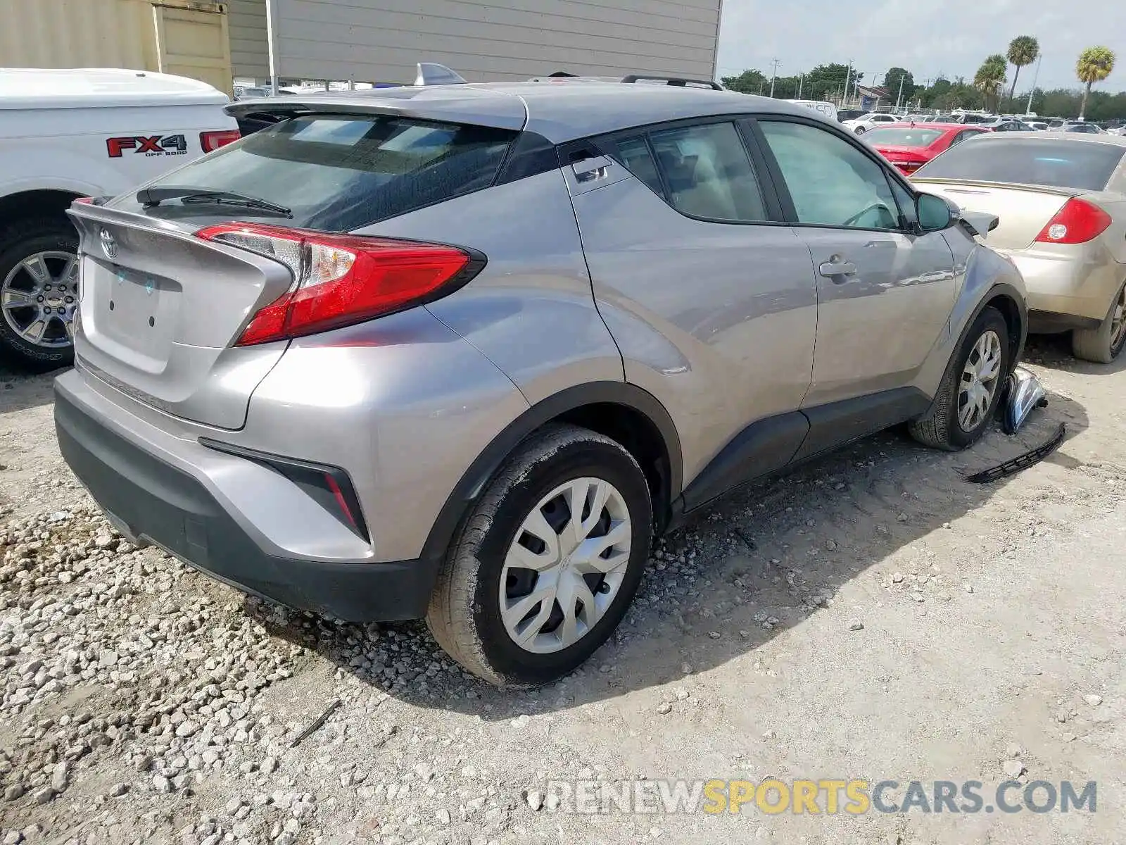 4 Photograph of a damaged car NMTKHMBX4KR091176 TOYOTA C-HR 2019