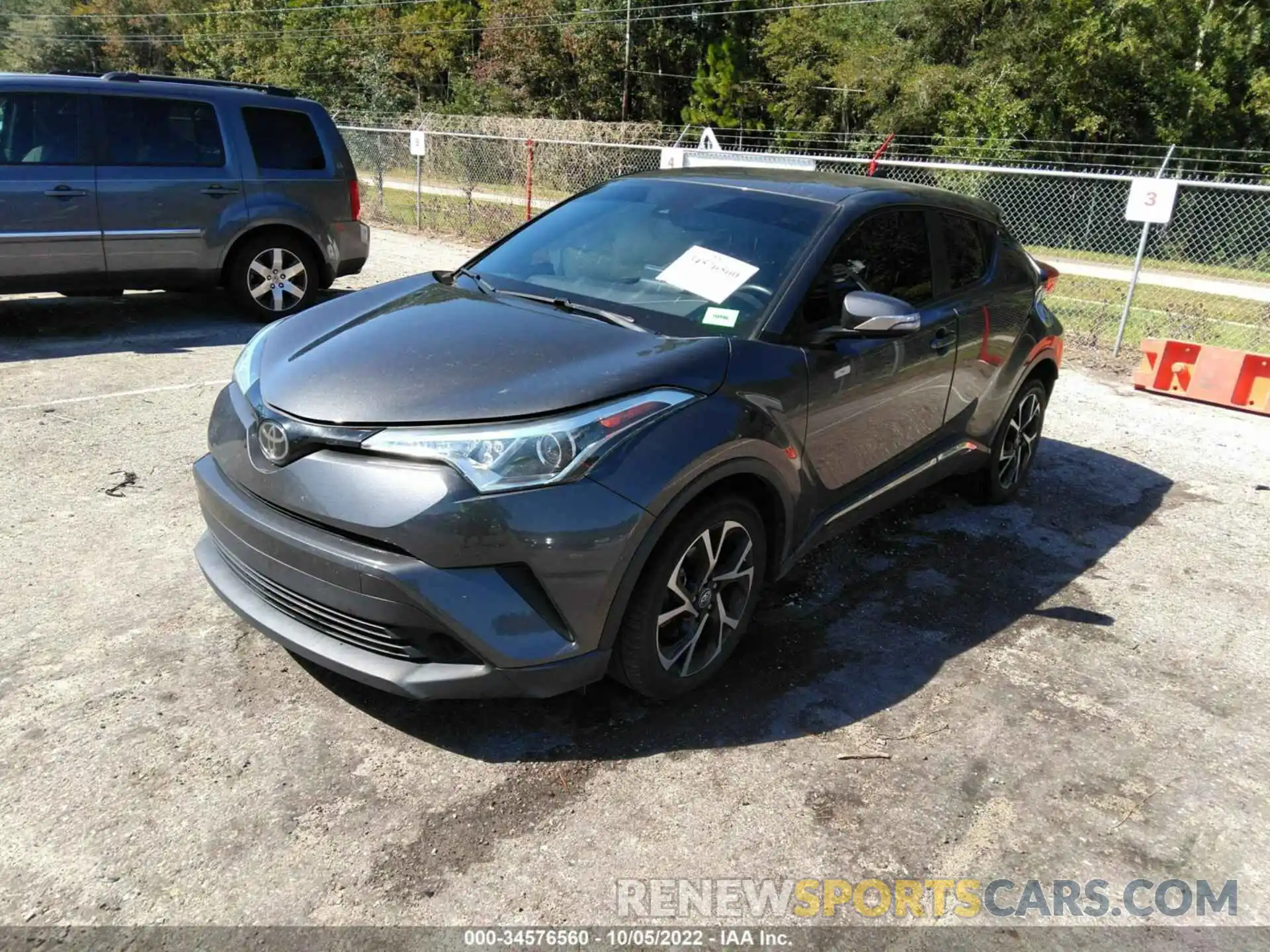 2 Photograph of a damaged car NMTKHMBX4KR091758 TOYOTA C-HR 2019