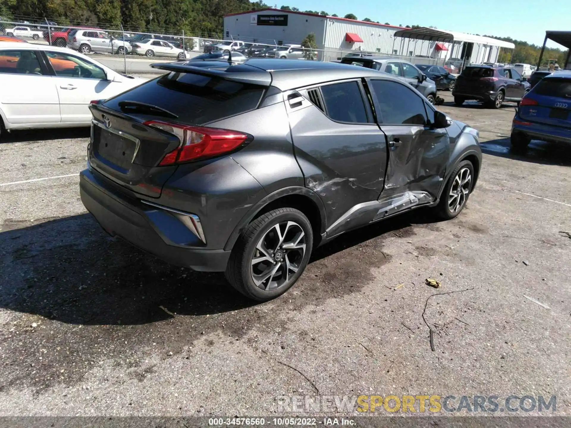 4 Photograph of a damaged car NMTKHMBX4KR091758 TOYOTA C-HR 2019