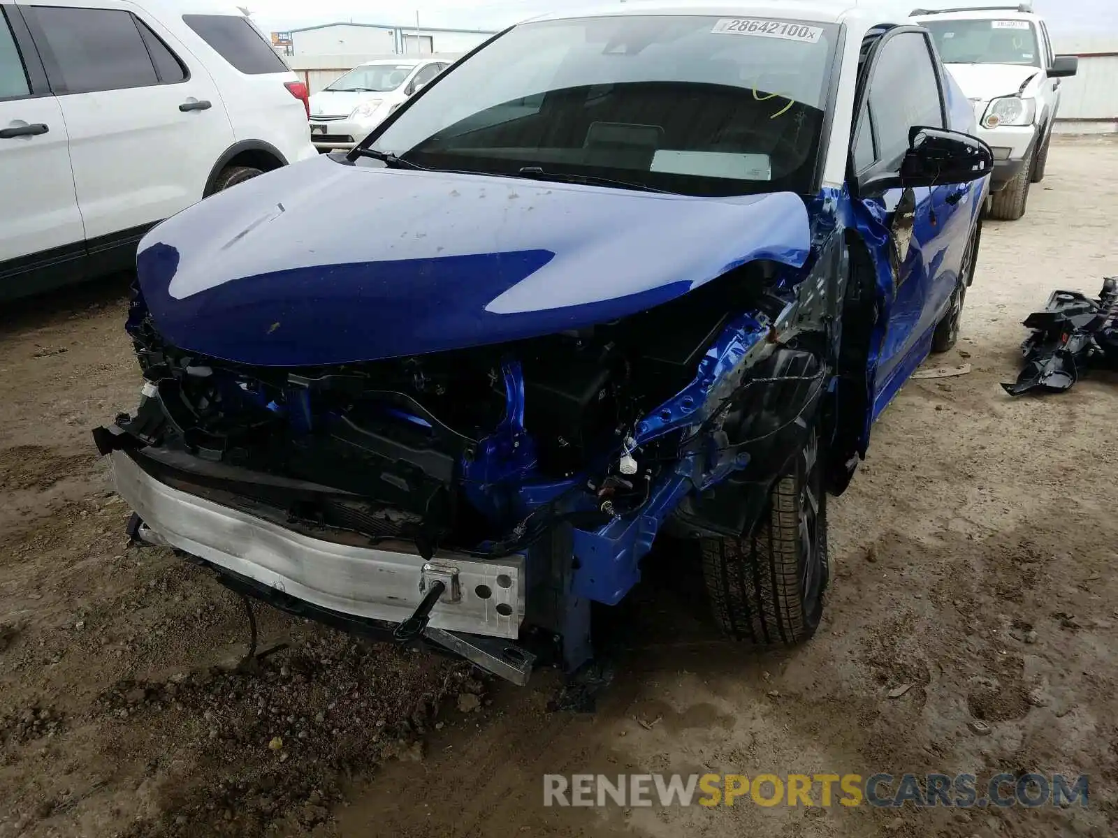 2 Photograph of a damaged car NMTKHMBX4KR091999 TOYOTA C-HR 2019