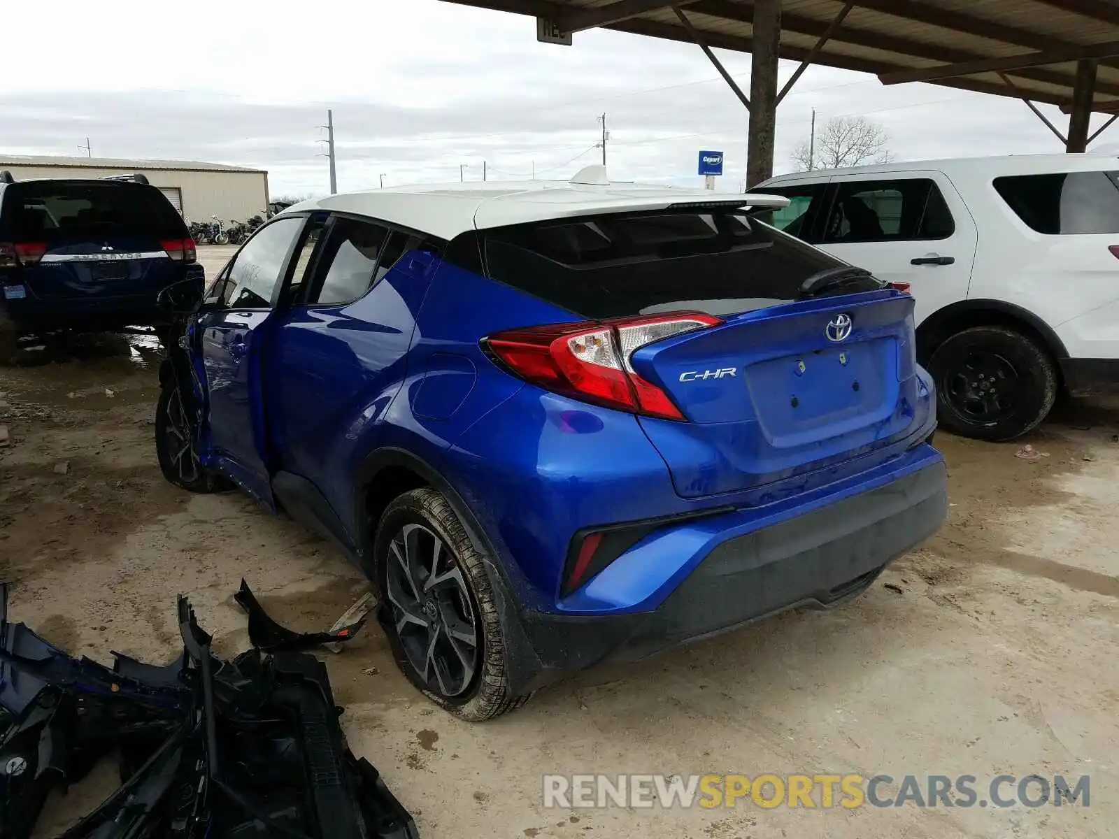 3 Photograph of a damaged car NMTKHMBX4KR091999 TOYOTA C-HR 2019