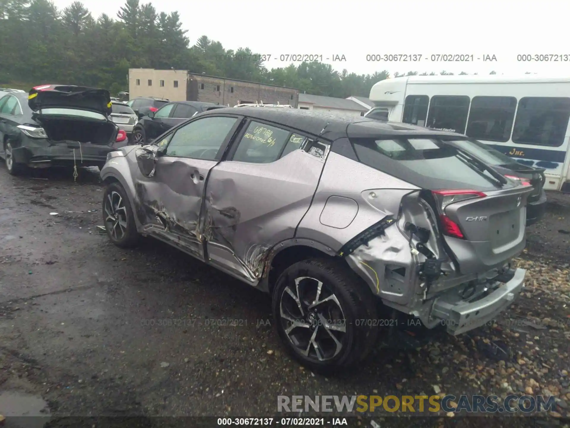 6 Photograph of a damaged car NMTKHMBX4KR092666 TOYOTA C-HR 2019