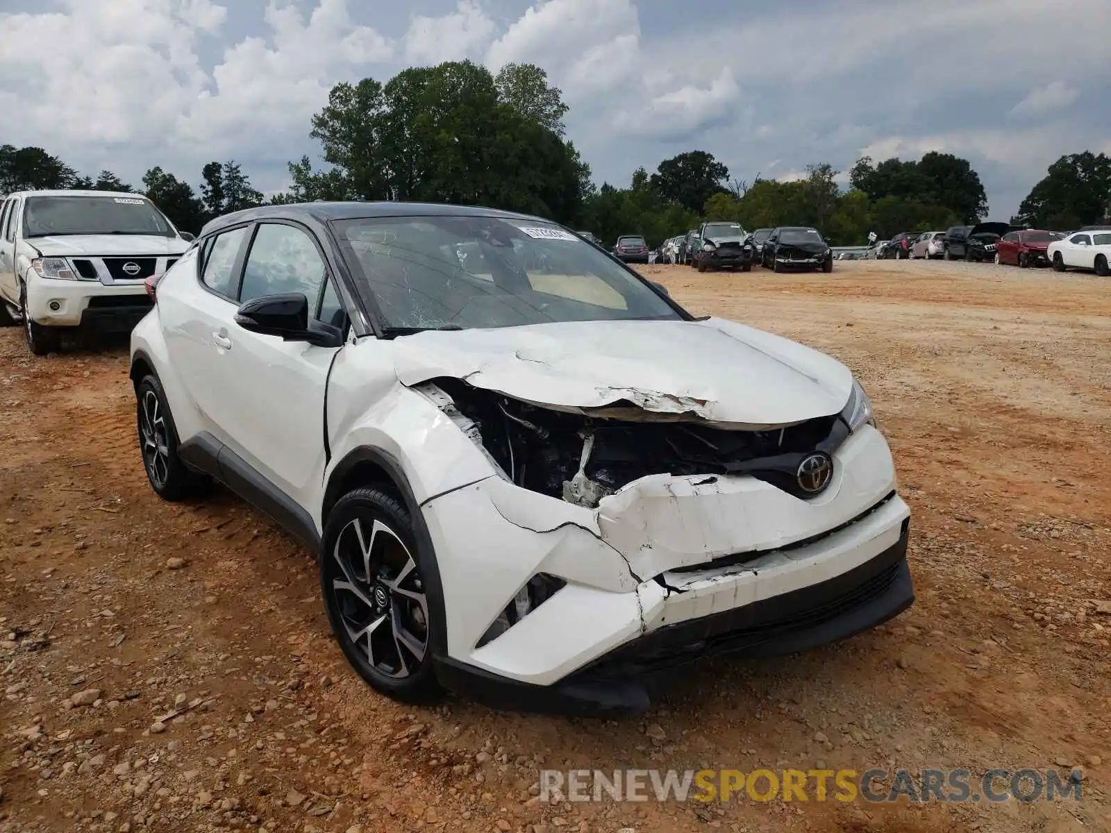 1 Photograph of a damaged car NMTKHMBX4KR093641 TOYOTA C-HR 2019