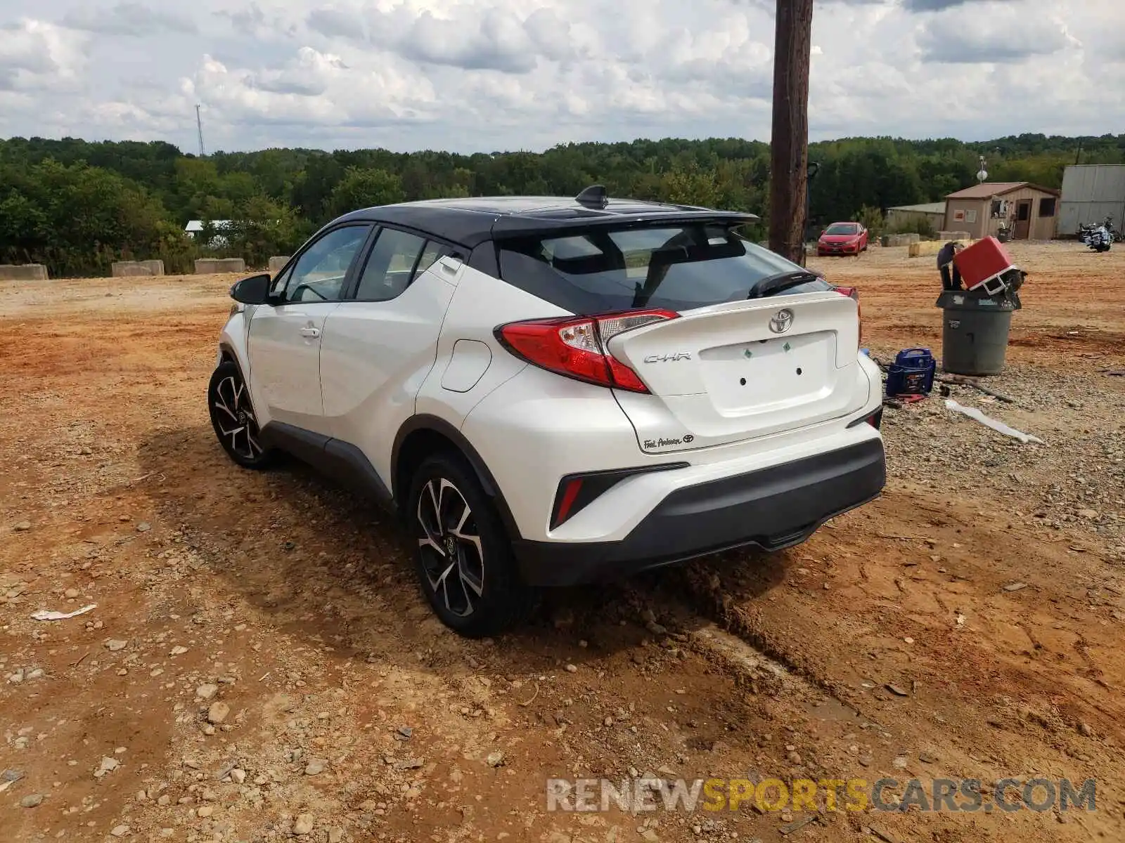 3 Photograph of a damaged car NMTKHMBX4KR093641 TOYOTA C-HR 2019