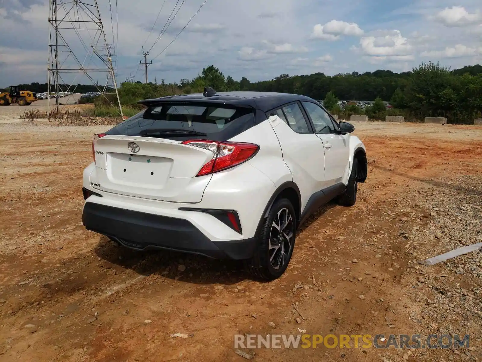 4 Photograph of a damaged car NMTKHMBX4KR093641 TOYOTA C-HR 2019