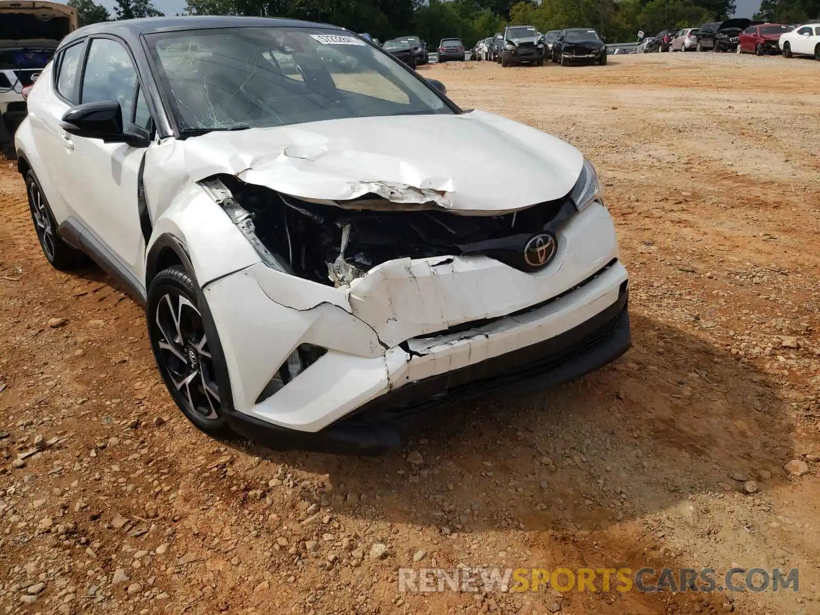 9 Photograph of a damaged car NMTKHMBX4KR093641 TOYOTA C-HR 2019