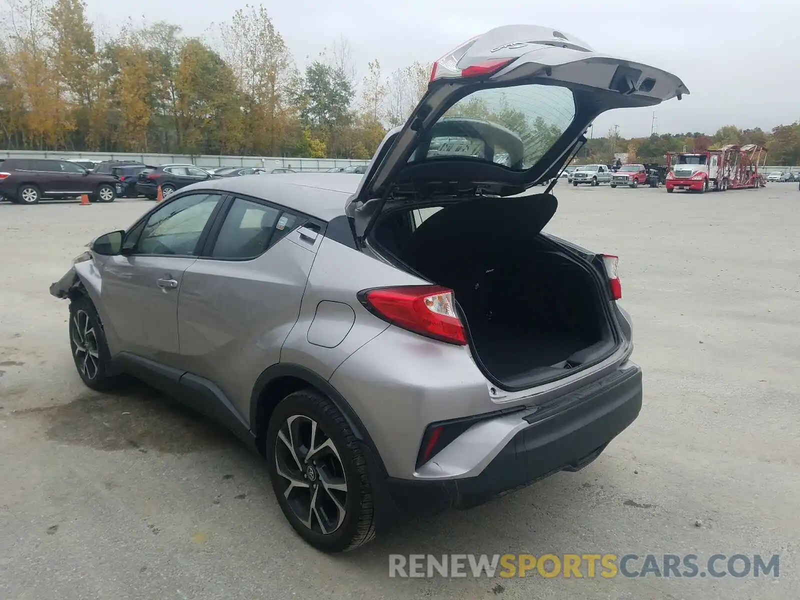 3 Photograph of a damaged car NMTKHMBX4KR093669 TOYOTA C-HR 2019