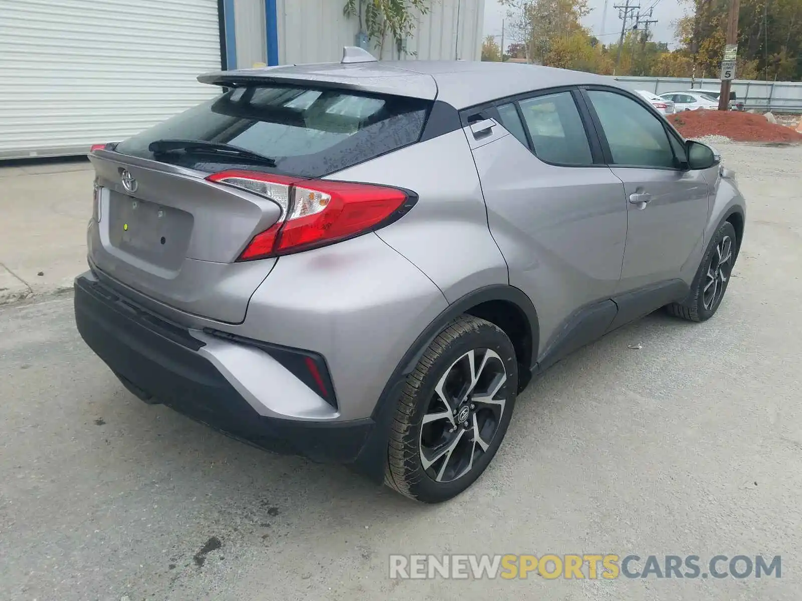 4 Фотография поврежденного автомобиля NMTKHMBX4KR093669 TOYOTA C-HR 2019