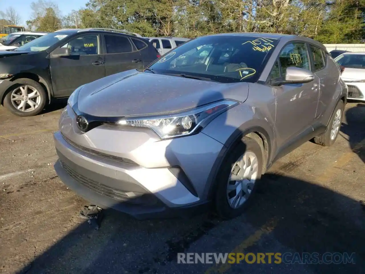 2 Photograph of a damaged car NMTKHMBX4KR093915 TOYOTA C-HR 2019