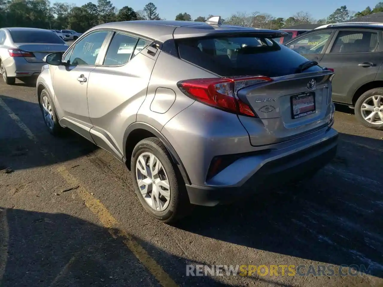 3 Photograph of a damaged car NMTKHMBX4KR093915 TOYOTA C-HR 2019