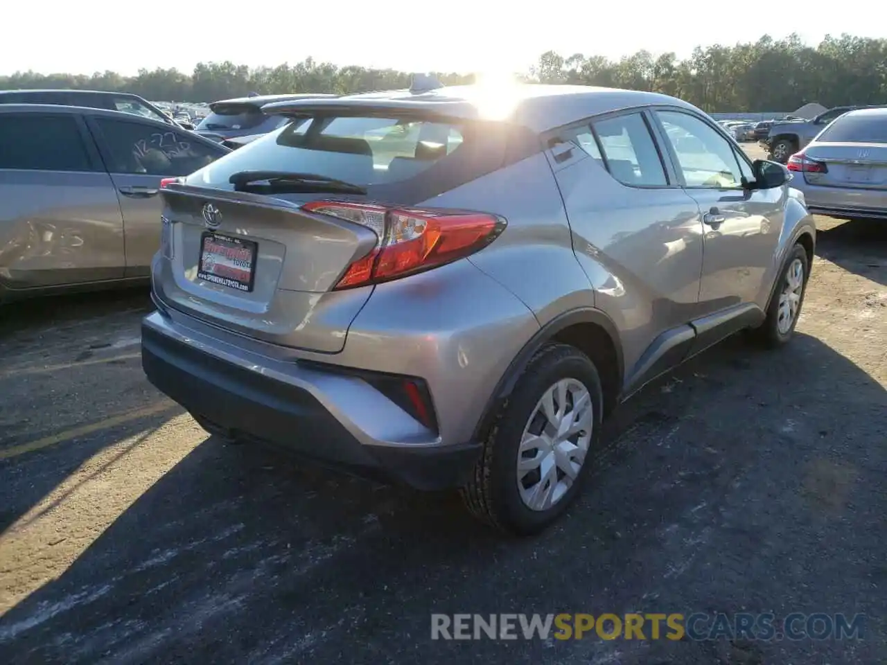 4 Photograph of a damaged car NMTKHMBX4KR093915 TOYOTA C-HR 2019