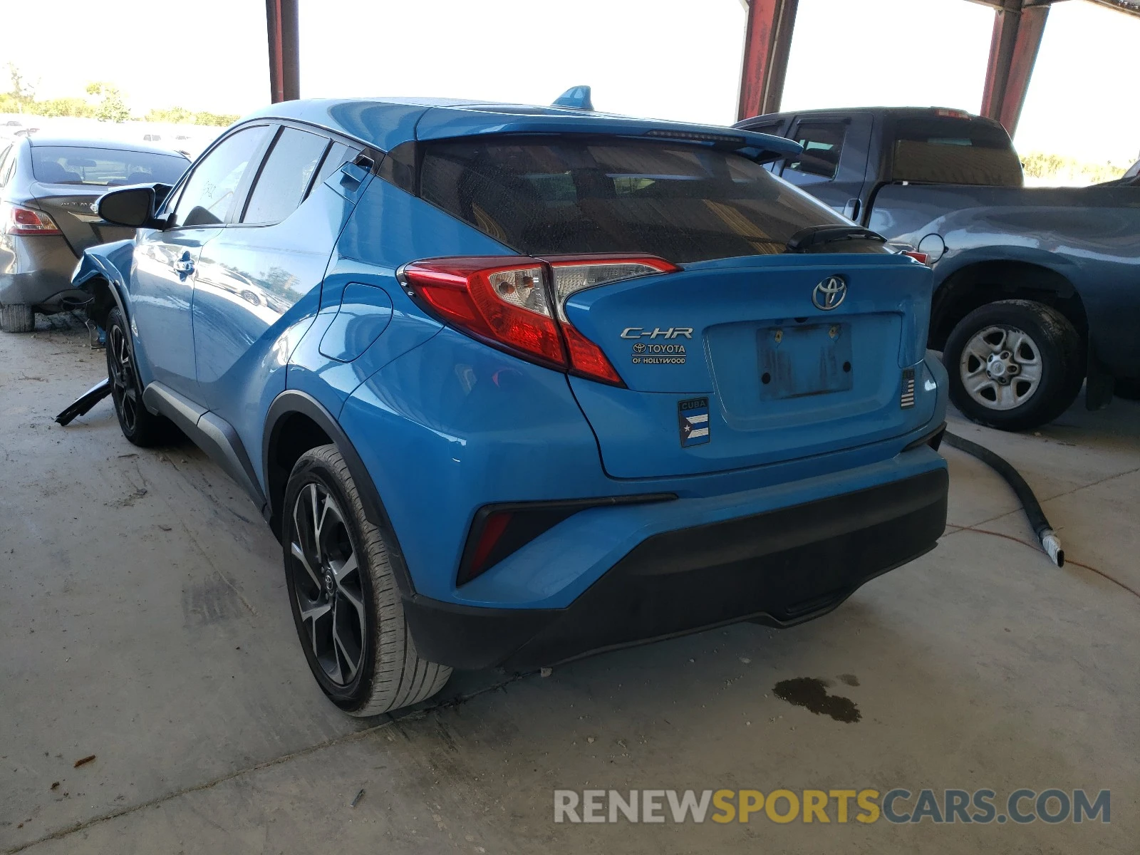 3 Photograph of a damaged car NMTKHMBX4KR093963 TOYOTA C-HR 2019