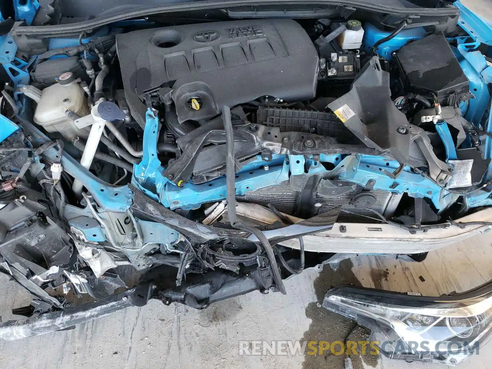 7 Фотография поврежденного автомобиля NMTKHMBX4KR093963 TOYOTA C-HR 2019