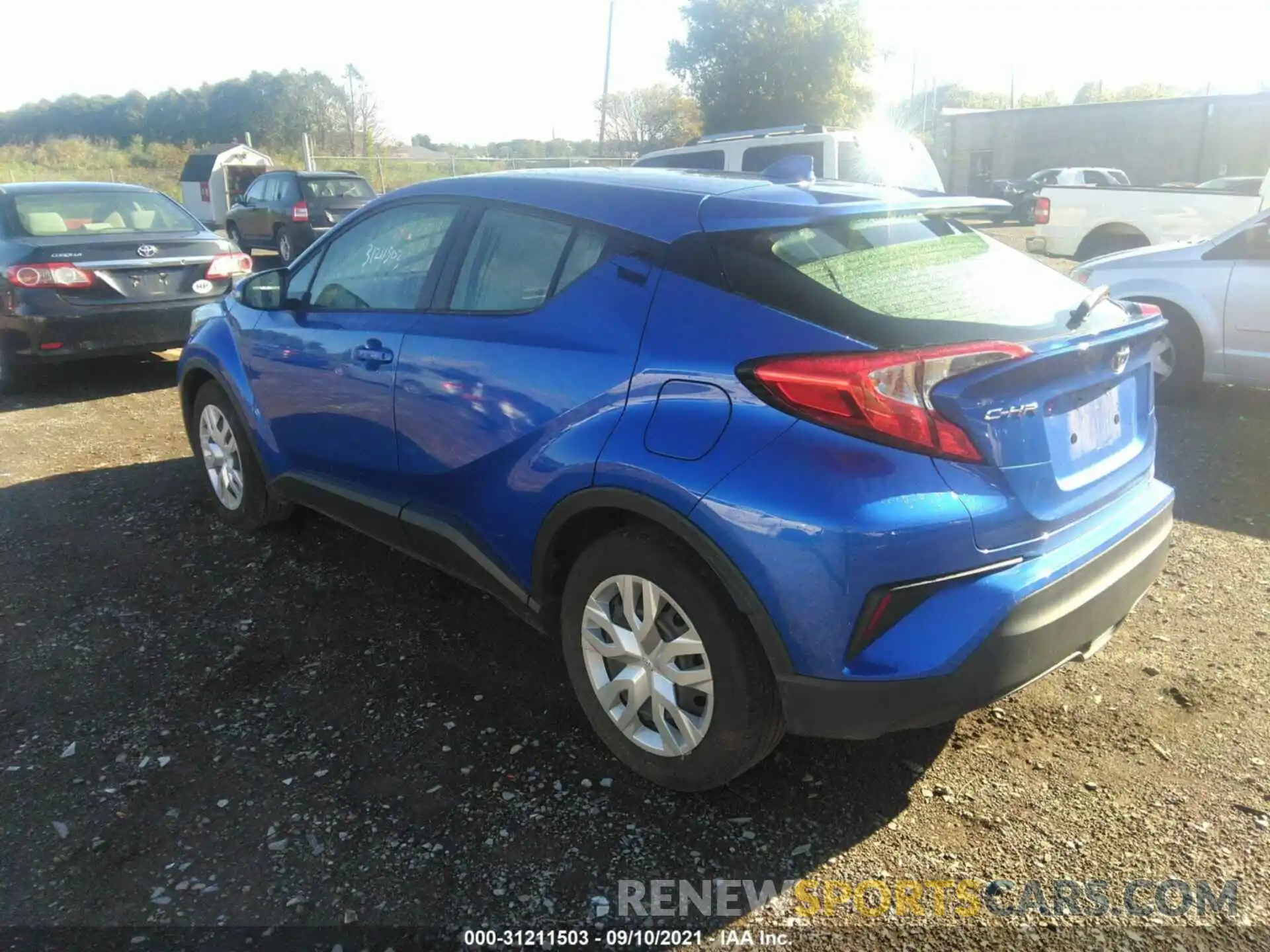 3 Photograph of a damaged car NMTKHMBX4KR094952 TOYOTA C-HR 2019