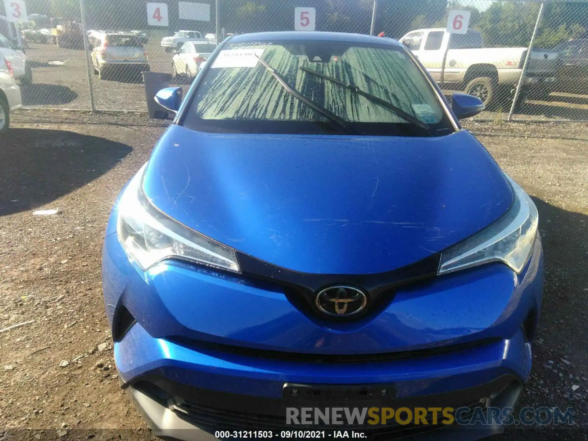 6 Photograph of a damaged car NMTKHMBX4KR094952 TOYOTA C-HR 2019